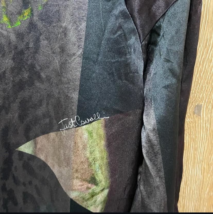 Just Cavalli × Vintage Justcavalli Overprint Shirt Size L / US 10 / IT 46 - 6 Thumbnail