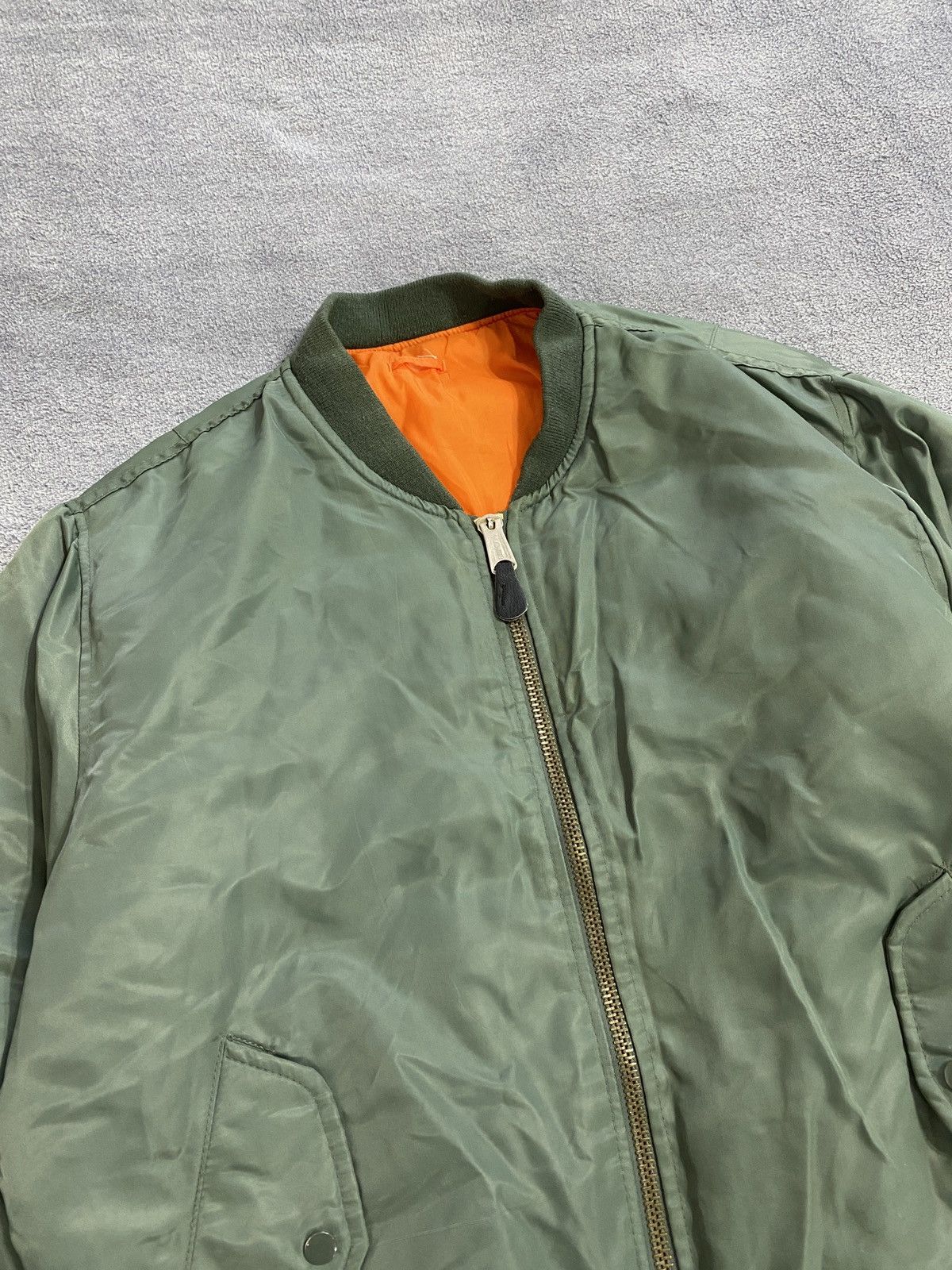Other Vintage 90s Reversible bomber MA1 Military jacket Flayers Size US M / EU 48-50 / 2 - 11 Thumbnail