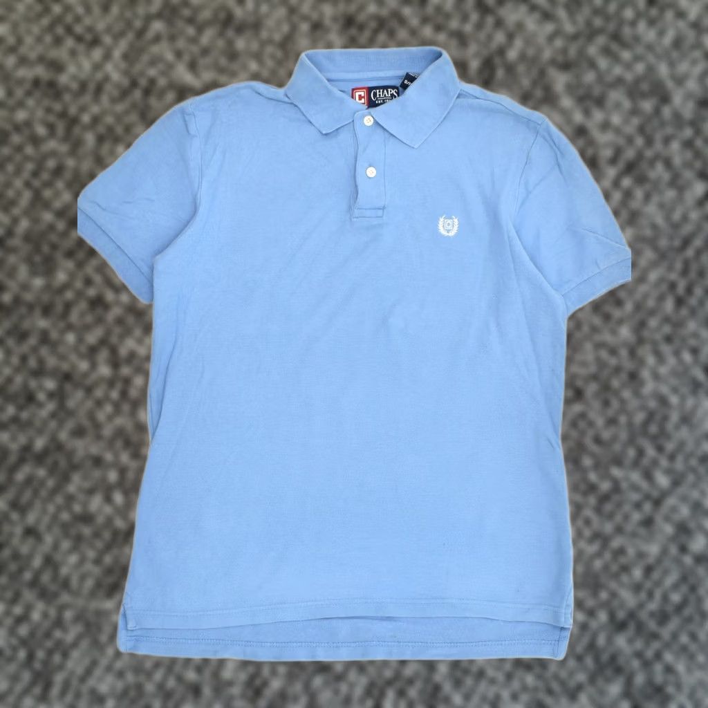 Chaps CHAPS Mens Polo Shirt Small Blue Cotton AQ76 Size US S / EU 44-46 / 1 - 1 Thumbnail