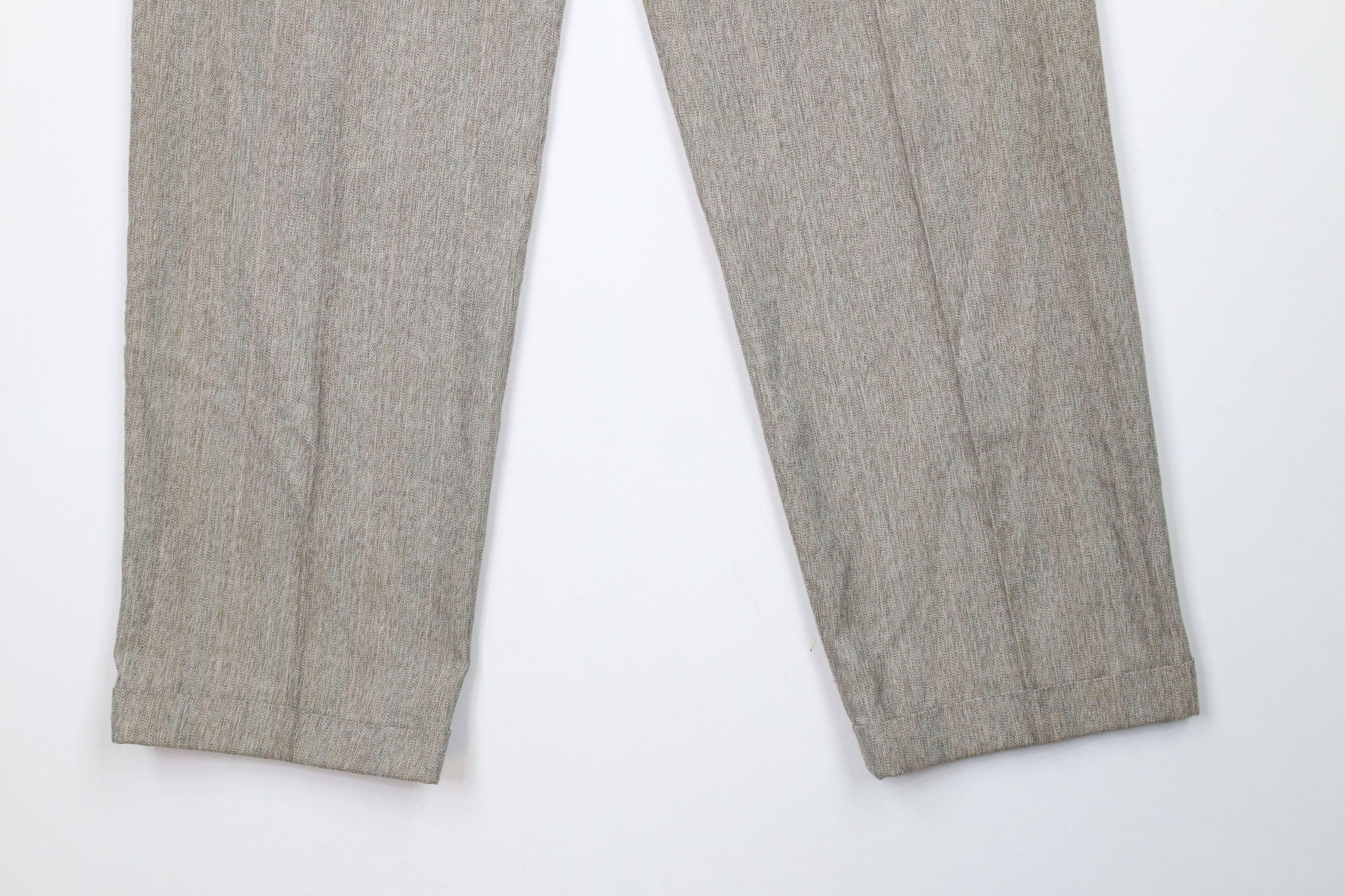 Vintage Vintage 90s Streetwear Pleated Cuffed Chino Pants Trousers Size US 32 / EU 48 - 14 Thumbnail