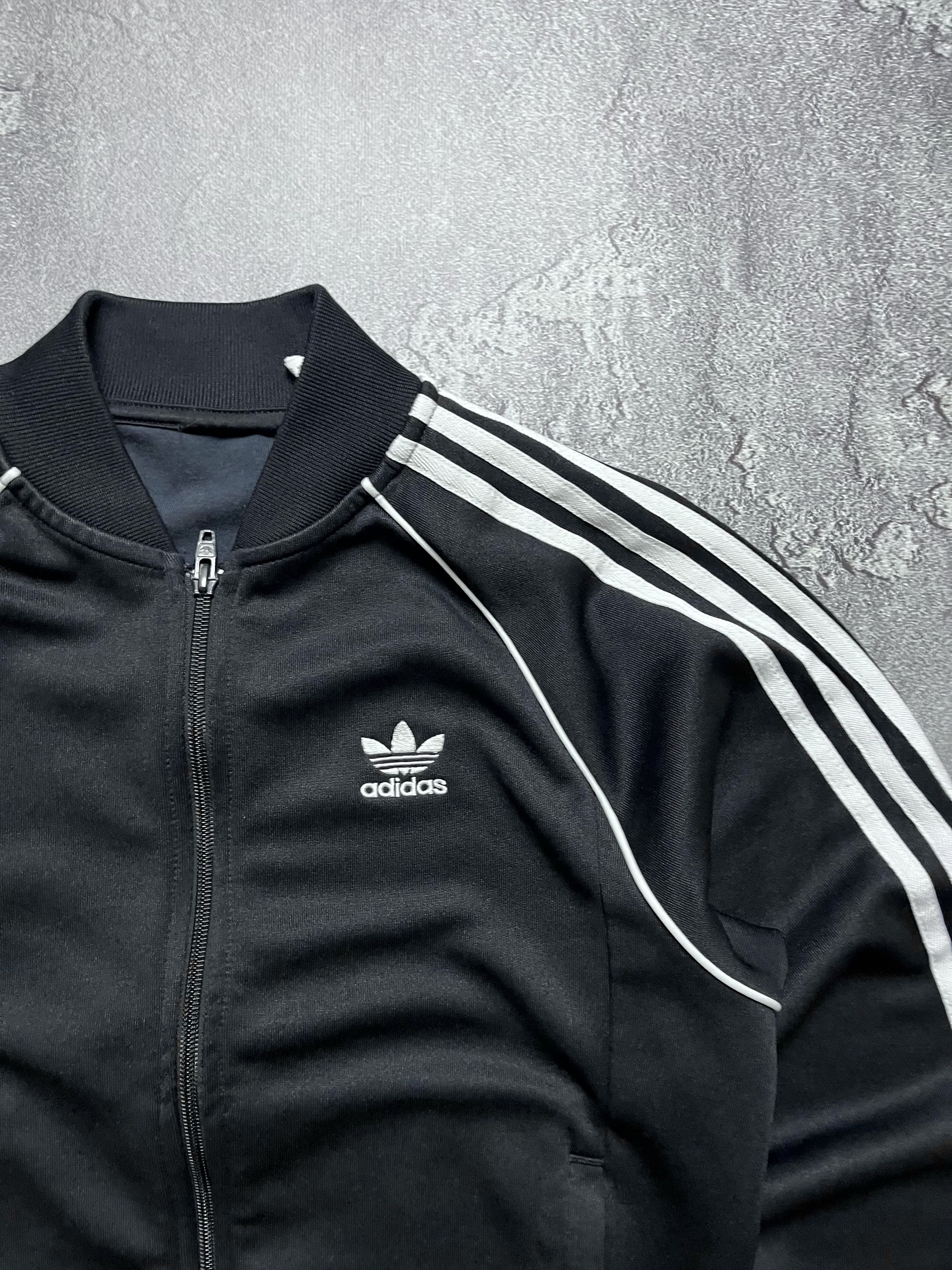 Adidas Vintage Adidas Track Jacket Zip Hoodie Firebird Big Logo S Size US S / EU 44-46 / 1 - 2 Thumbnail