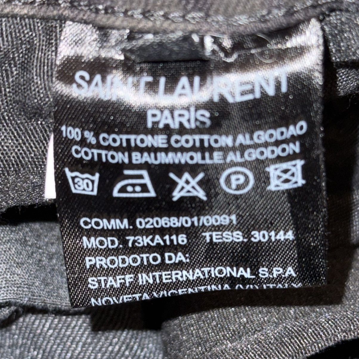 Saint Laurent Paris Saint Laurent Paris black leopard print jeans Size 31" - 5 Thumbnail