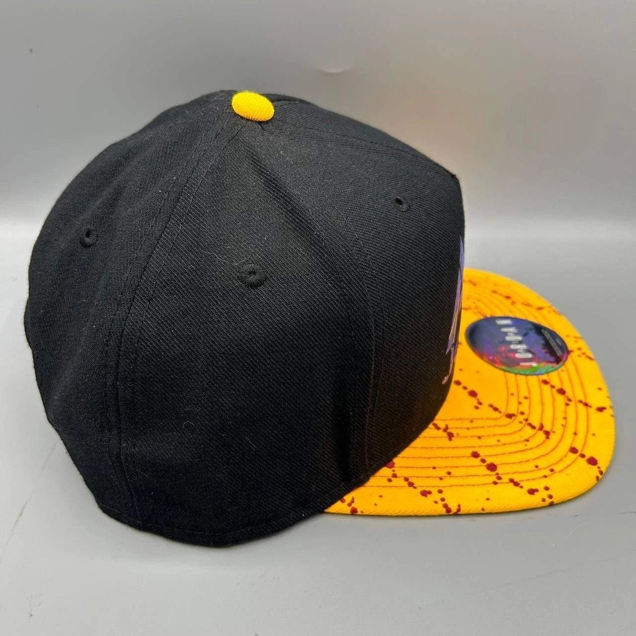 Jordan Brand Air Jordan Flight Hat Men Black Yellow Jumpman Snap Back Cap Size ONE SIZE - 4 Thumbnail