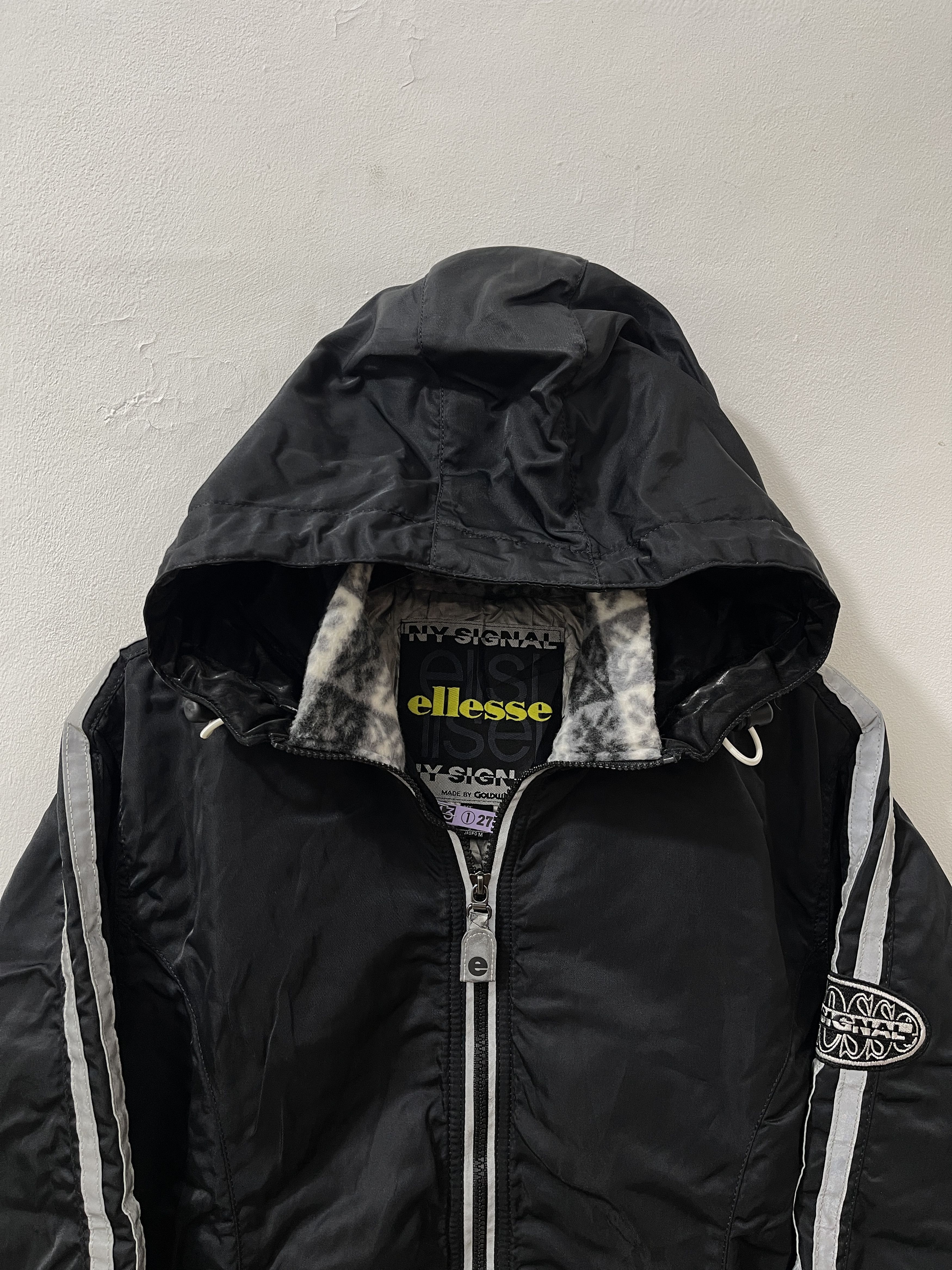 Ellesse × Goldwin Vintage 2000s Ellesse NY Signal Y2k Outdoor Hoodie Jacket Size US M / EU 48-50 / 2 - 4 Thumbnail