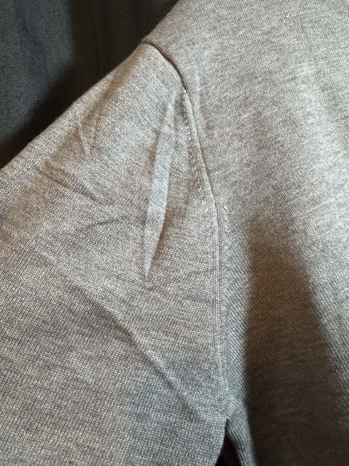 Kiton Kiton Napoli Men’s Cardigan Sweater Grey Size L New With Tag Size US L / EU 52-54 / 3 - 3 Thumbnail