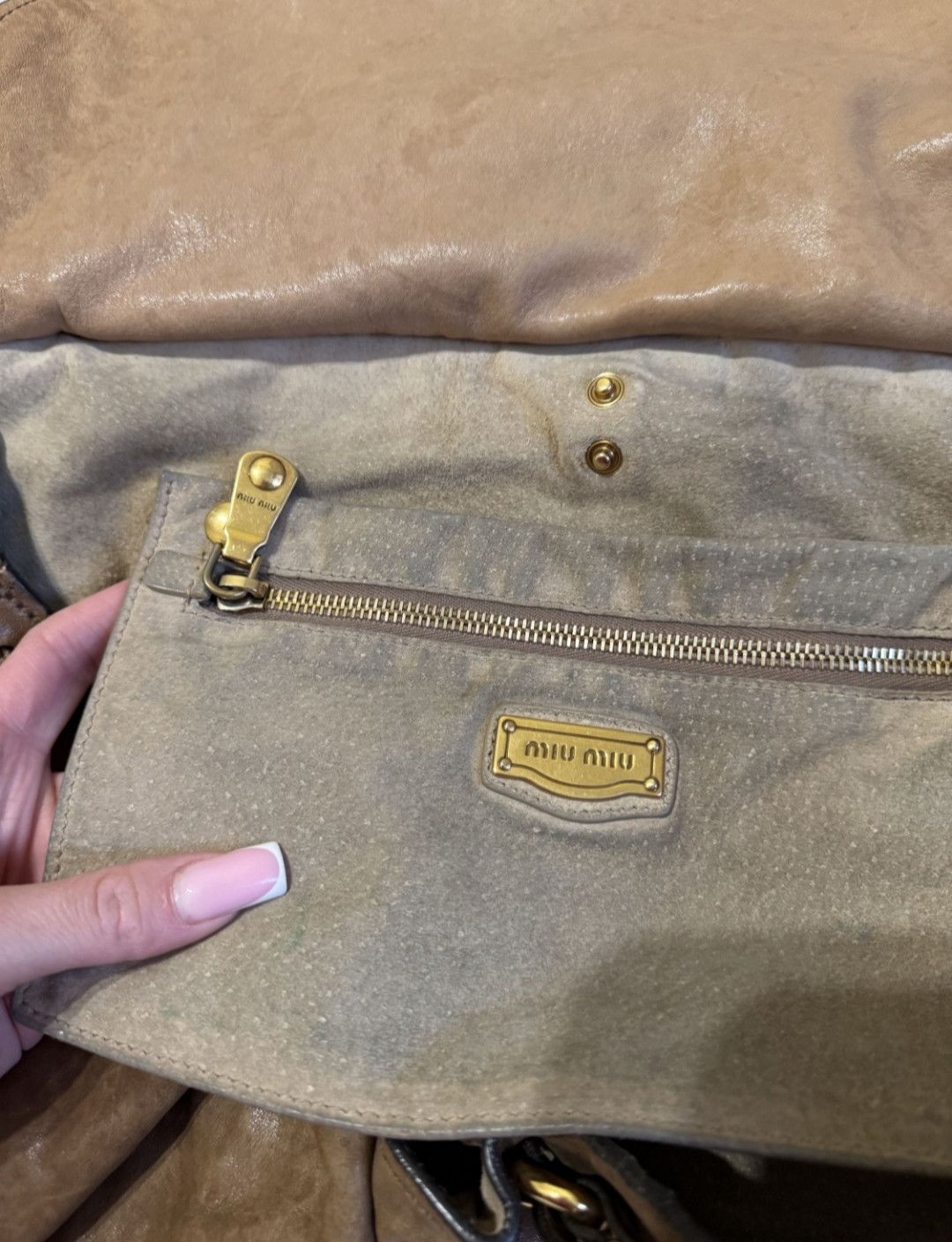 Miu Miu Miu Miu Vintage Leather Bag Size ONE SIZE - 6 Thumbnail