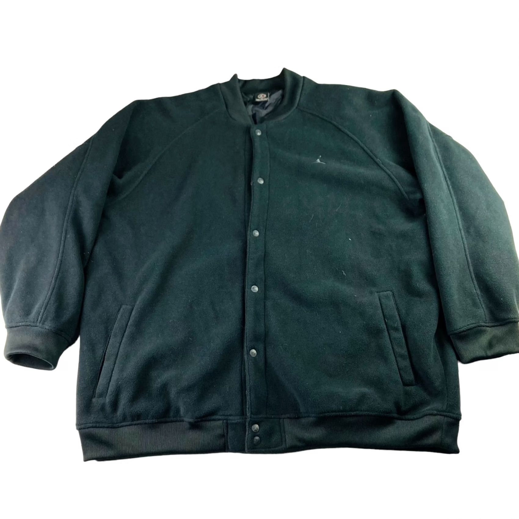 Jordan Brand Air Jordan 1988 Dunk Camp Men’s Embroidered Fleece Jacket Black 2XL Snap Embroidered Sweatshirt Jacket Mens Size US XXL / EU 58 / 5 - 3 Thumbnail