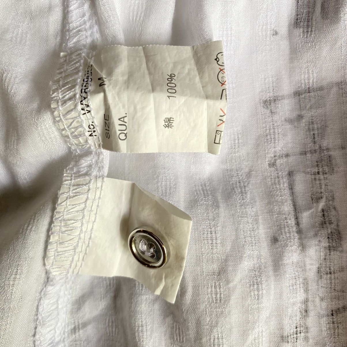 Japanese Brand Wild Life Y2K Punk White Graphic Print Shirt Size M / US 6-8 / IT 42-44 - 12 Thumbnail