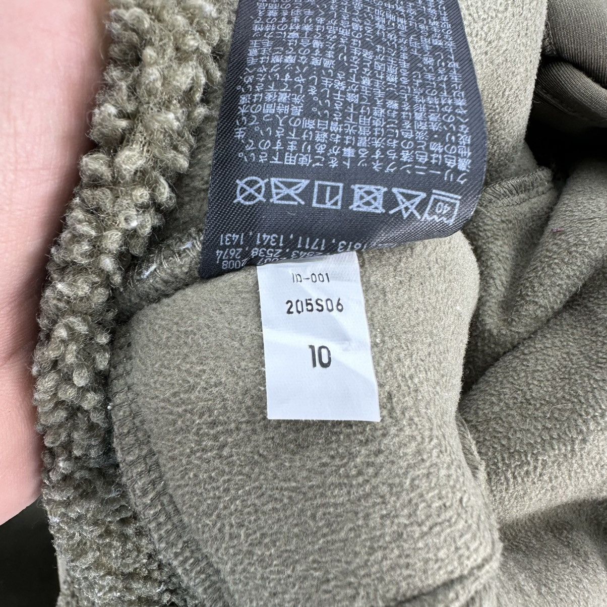 Japanese Brand × Uniqlo Uniqlo Deep Pile Fleece Sherpa Olive Green Cardigan Size M / US 6-8 / IT 42-44 - 14 Thumbnail