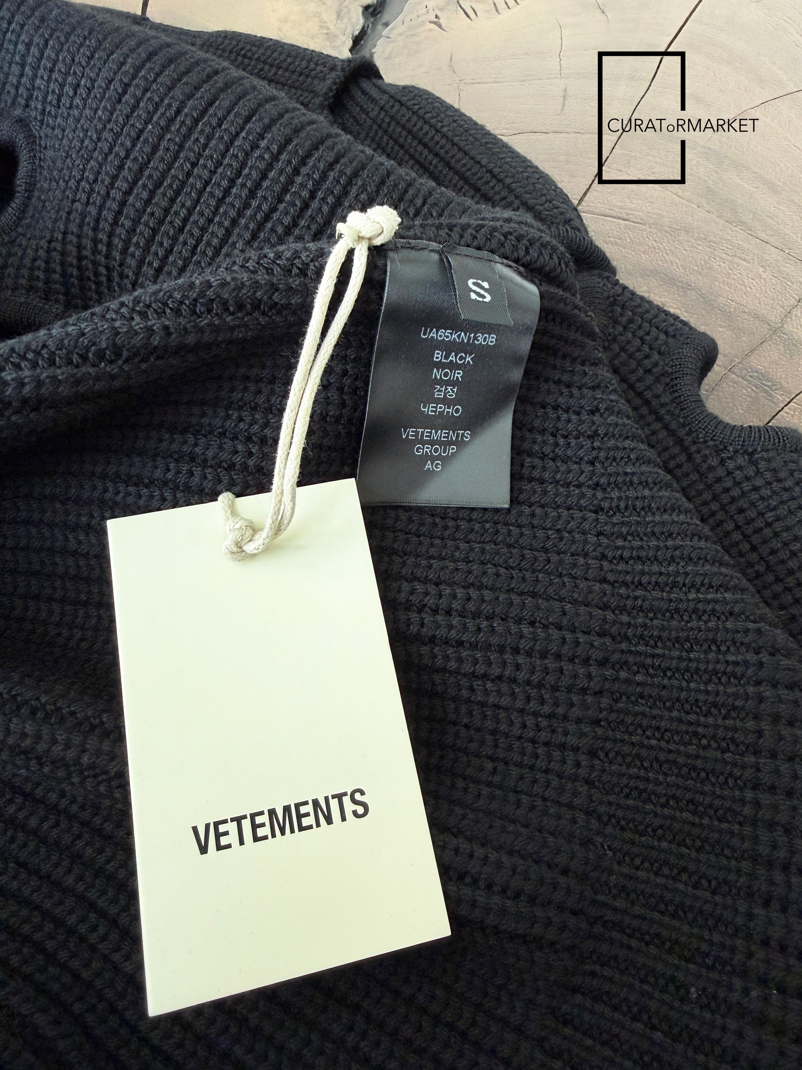 Vetements S Wool Multi Stitch Ski Mask Shiesty Balaclava Sweater FW25 Size US S / EU 44-46 / 1 - 10 Thumbnail