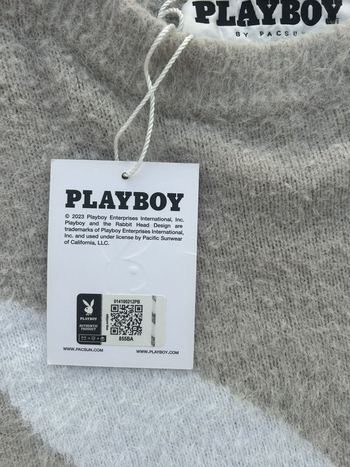 Pacsun × Playboy Playboy x PacSun Fuzzy Bunny Head Knit Sweater Size US S / EU 44-46 / 1 - 7 Thumbnail