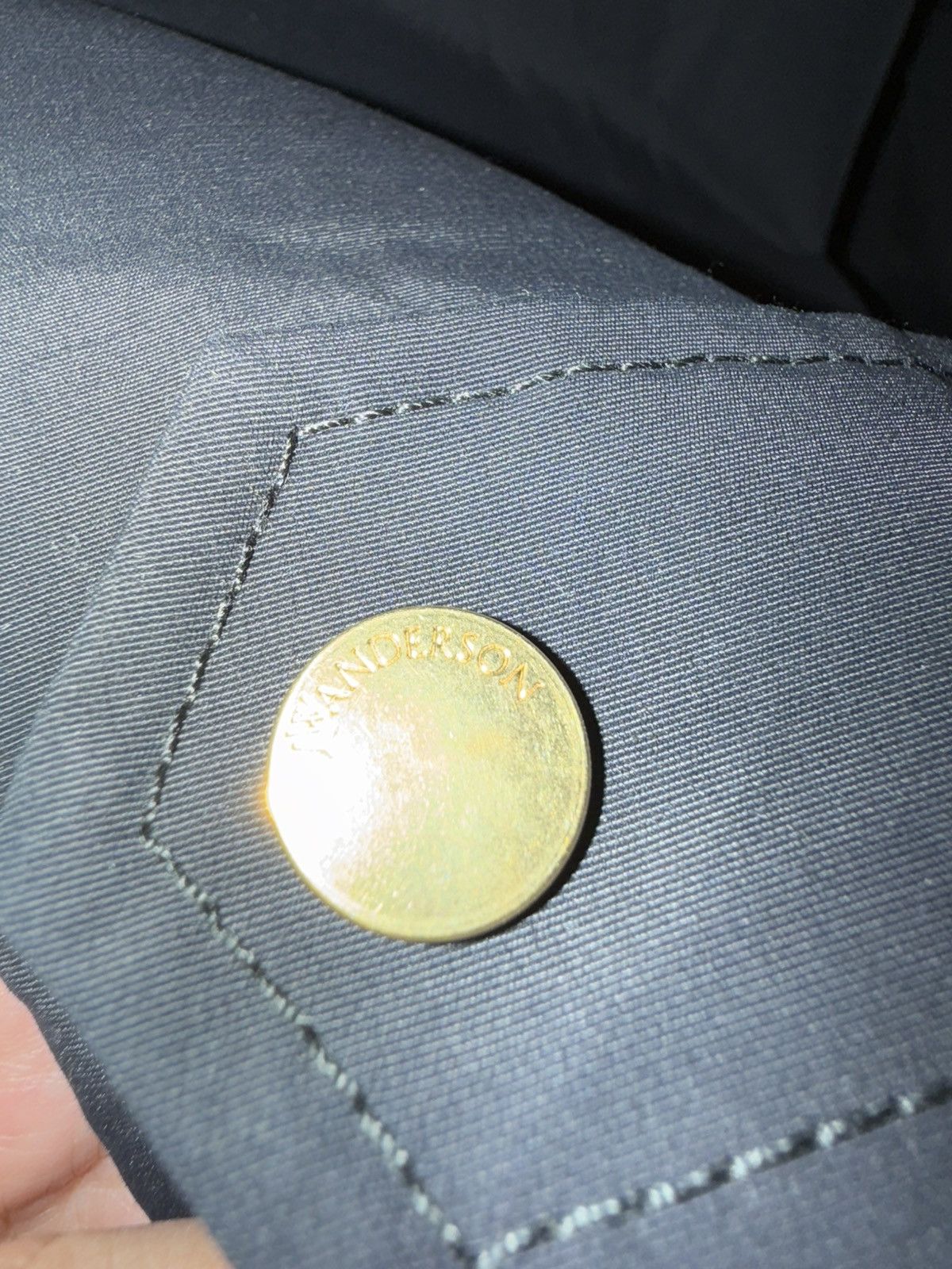 JW Anderson JW Anderson Black Belted Trench Coat with Gold Buckle Size M / US 6-8 / IT 42-44 - 17 Thumbnail