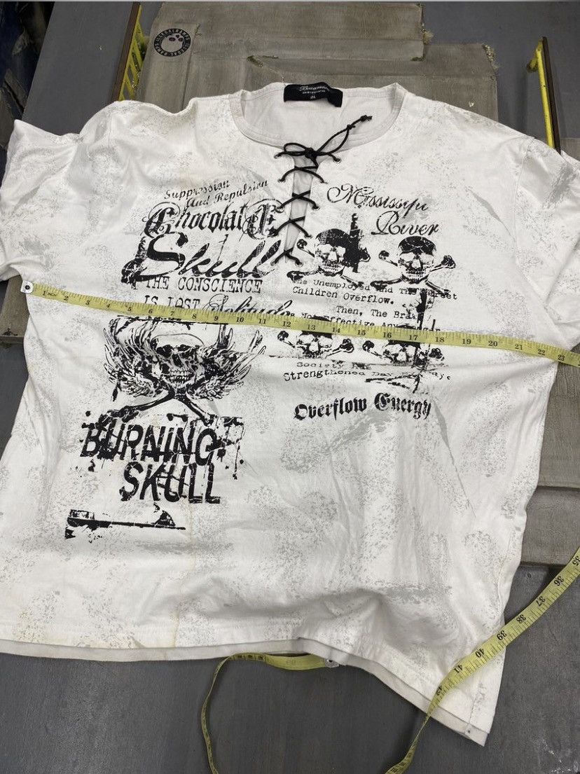 Hysteric Glamour × If Six Was Nine × Japanese Brand burning skull beaumere tshirt double layer ifsx lgb Size US L / EU 52-54 / 3 - 10 Thumbnail