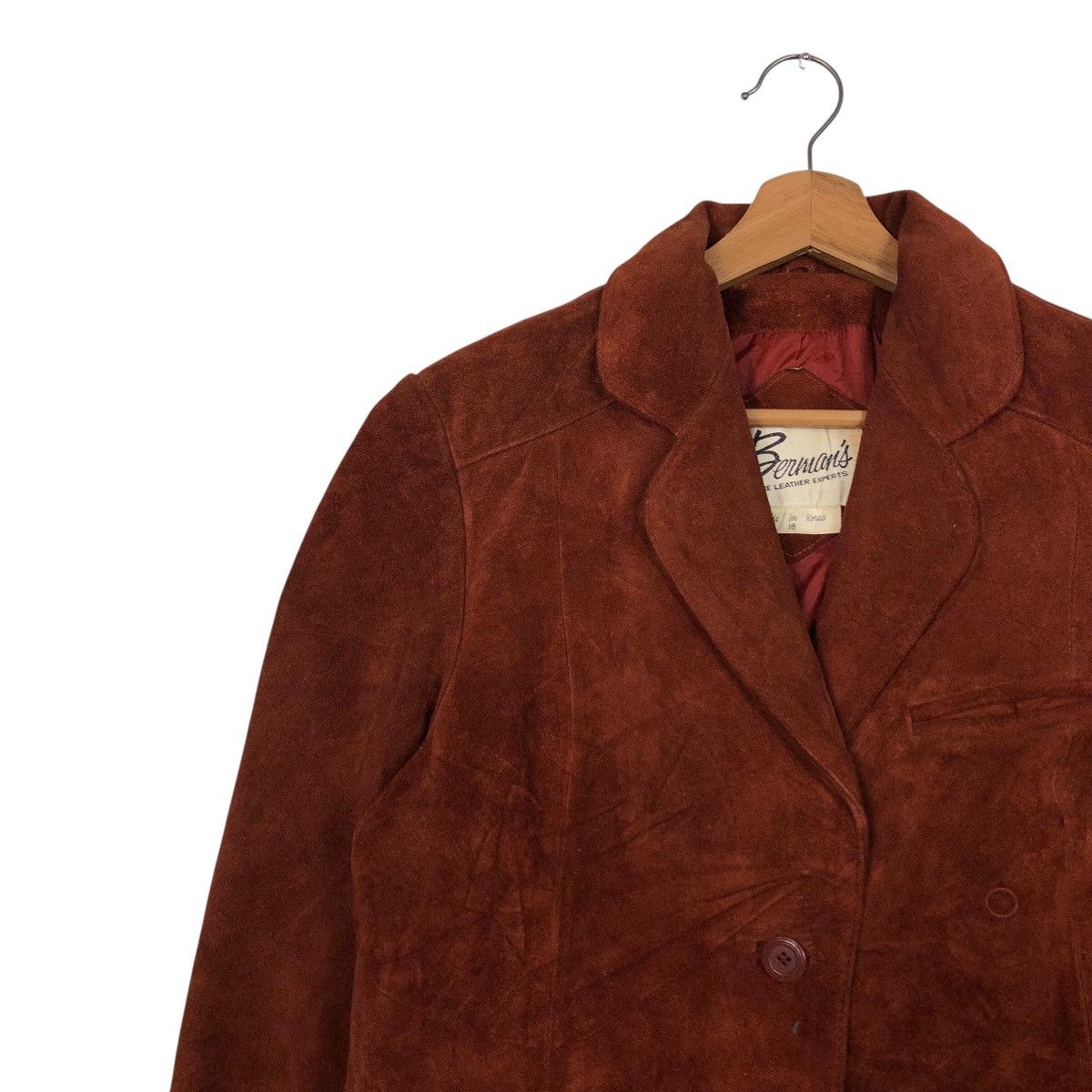 Japanese Brand 📌Vintage Genuine Leather Biker Jacket Genman's Issey Miyake Size US M / EU 48-50 / 2 - 8 Thumbnail