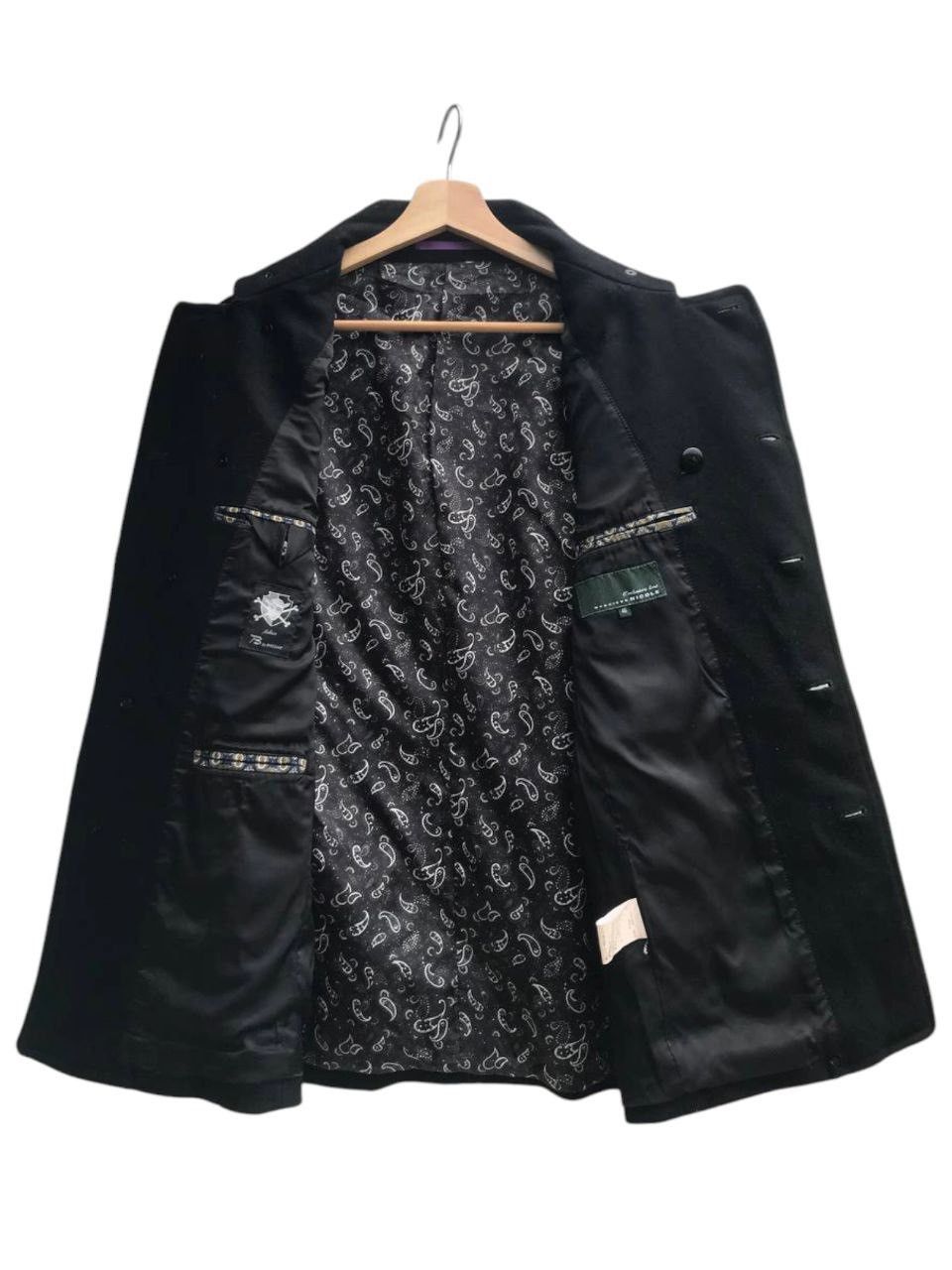 Nicole Club Monsieur Nicole Exclusive Line Paisley Lined Coat Size US S / EU 44-46 / 1 - 5 Thumbnail
