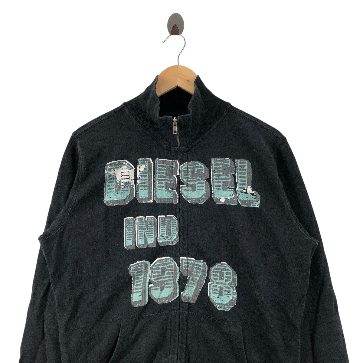 Diesel Italian Designer y2k Design DIESEL IND 1978 Sweater Size US L / EU 52-54 / 3 - 2 Thumbnail