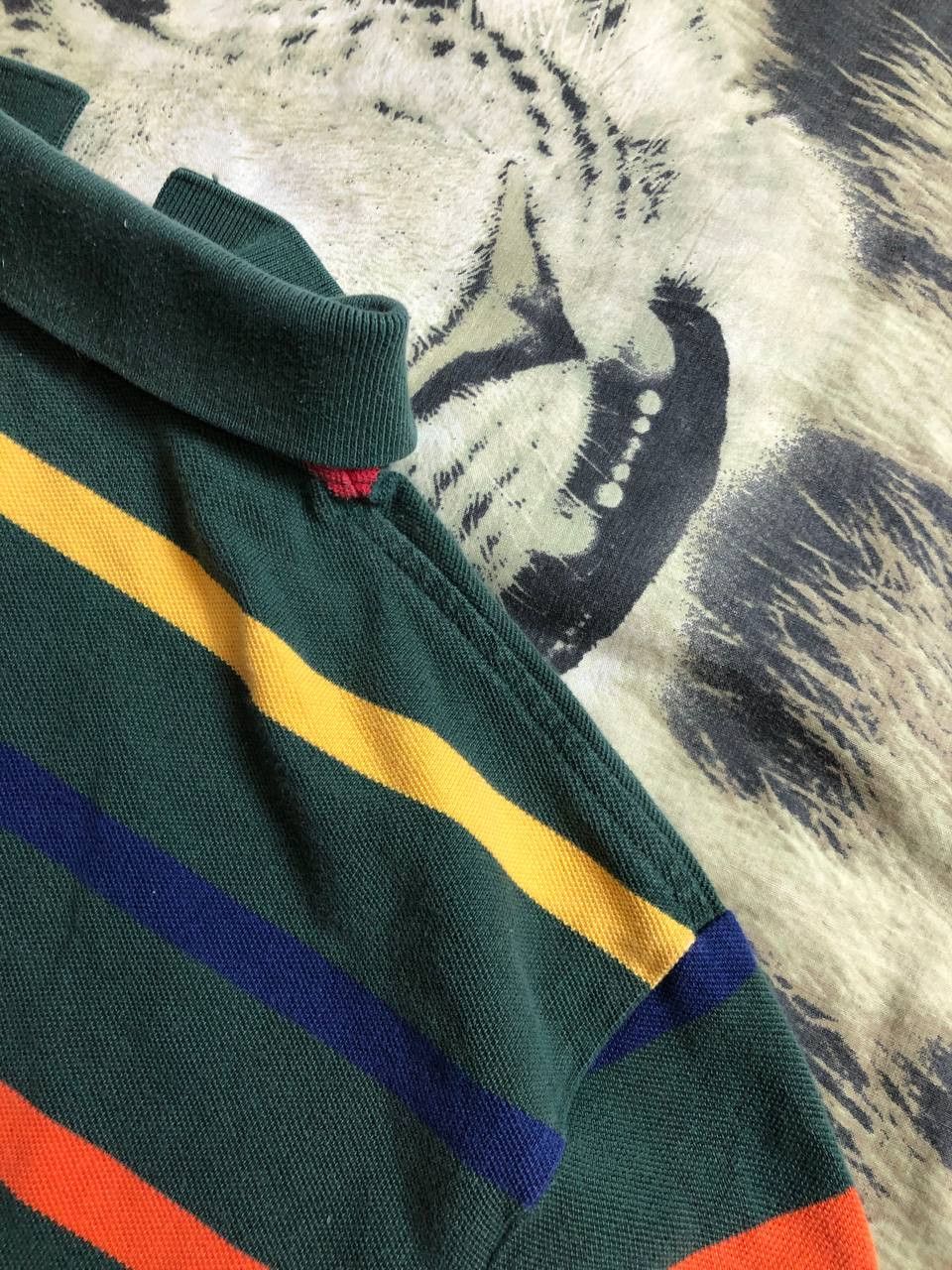 Polo Ralph Lauren Polo Ralph Lauren Custom Fit Striped Polo Size M Size US M / EU 48-50 / 2 - 18 Thumbnail