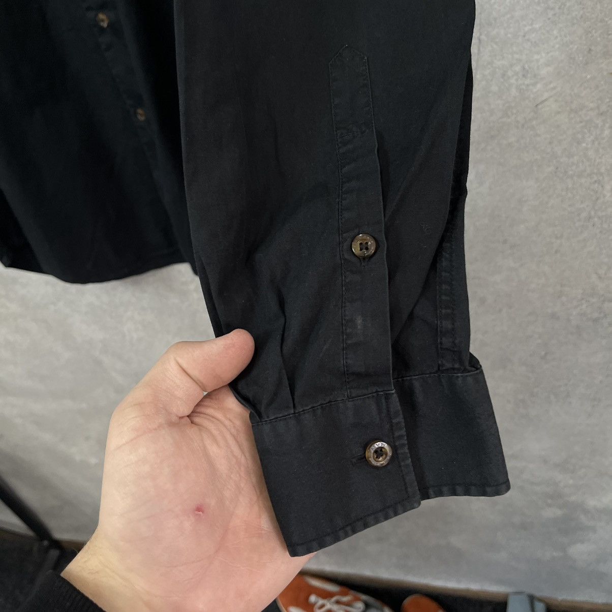 Vivienne Westwood Vivienne Westwood Shirt Black Rare Mini Logo Size US L / EU 52-54 / 3 - 12 Thumbnail