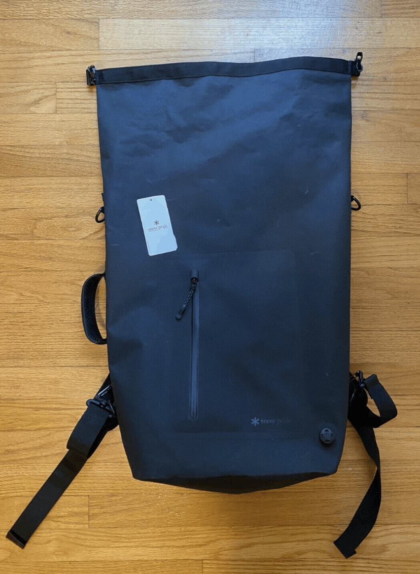Snow Peak SNOW PEAK Backpack 4WAY DRY BAG M Black Size ONE SIZE - 2 Thumbnail