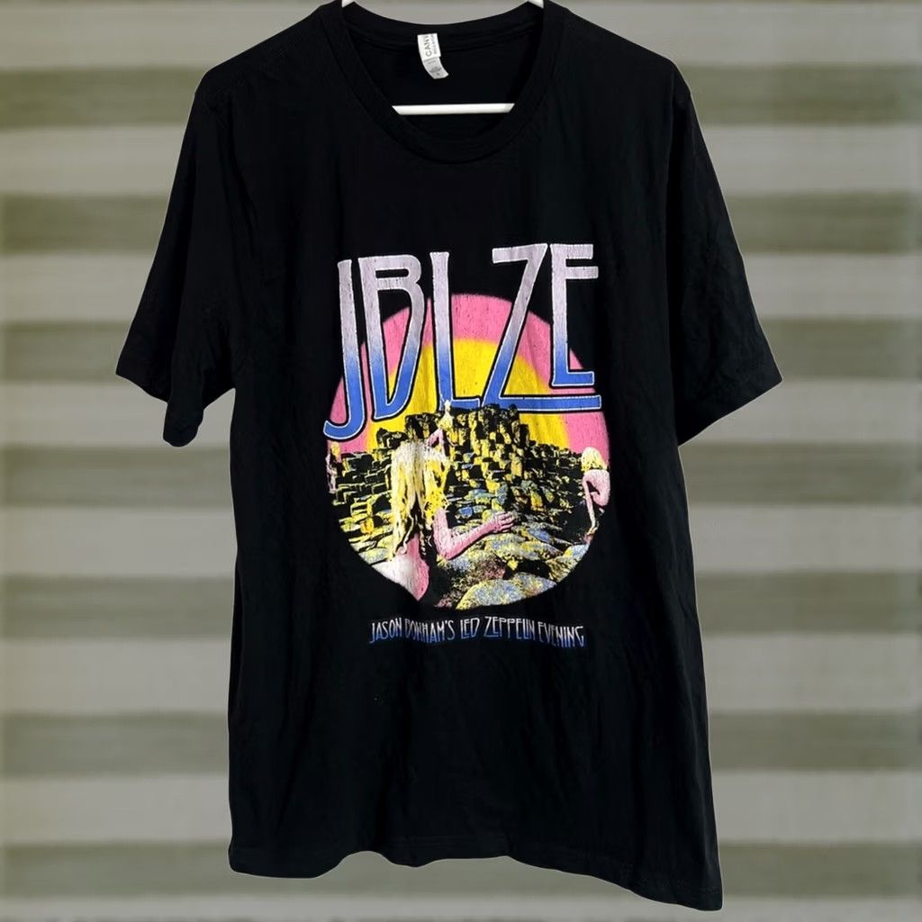 Vintage Jason Bonham Led Zeppelin Shirt Experience Hard And Heavy 2013 Tour Size XL Mens Black XL Size US XL / EU 56 / 4 - 1 Thumbnail