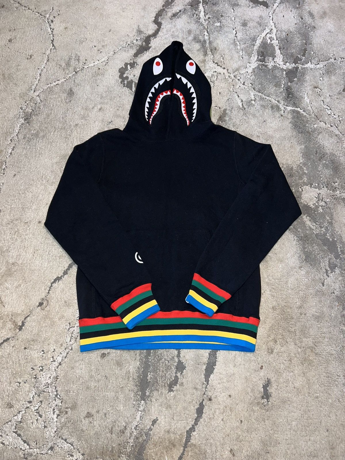 Bape pullover hoodie shark best sale