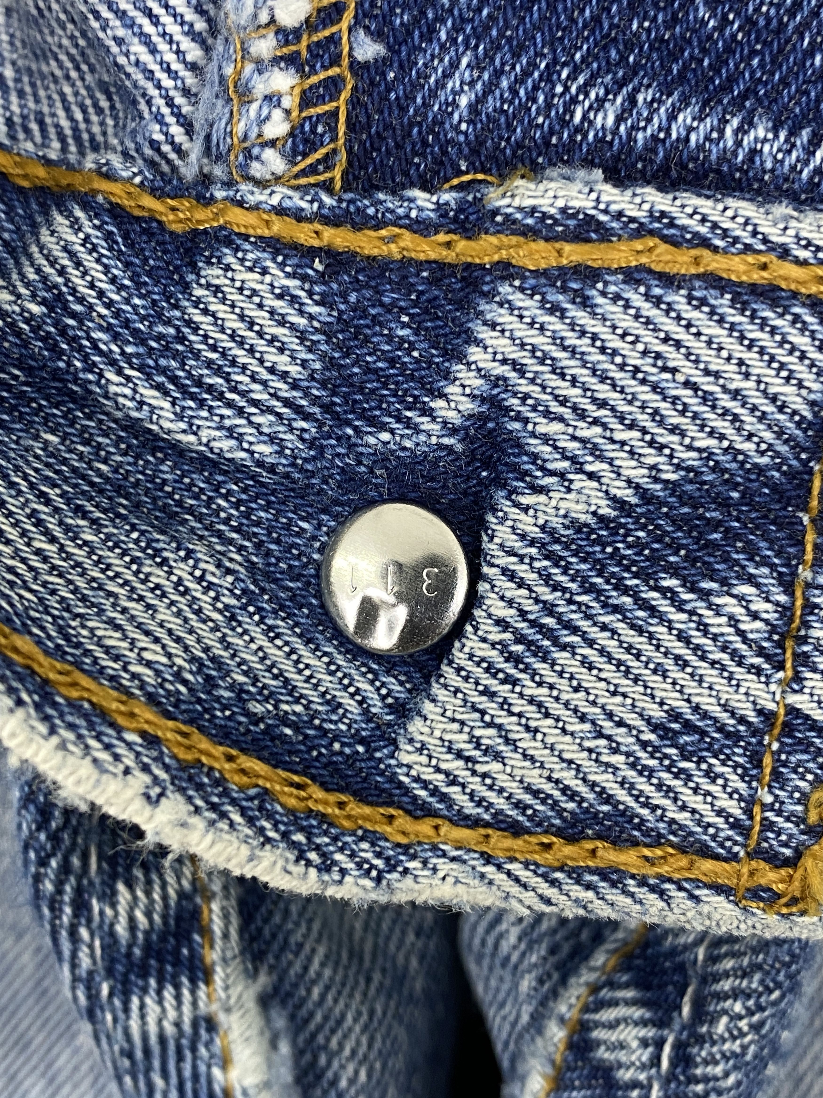 Levi's Vintage Levis 517-04 Button Fly Denim DP2741 Size US 31 - 16 Thumbnail