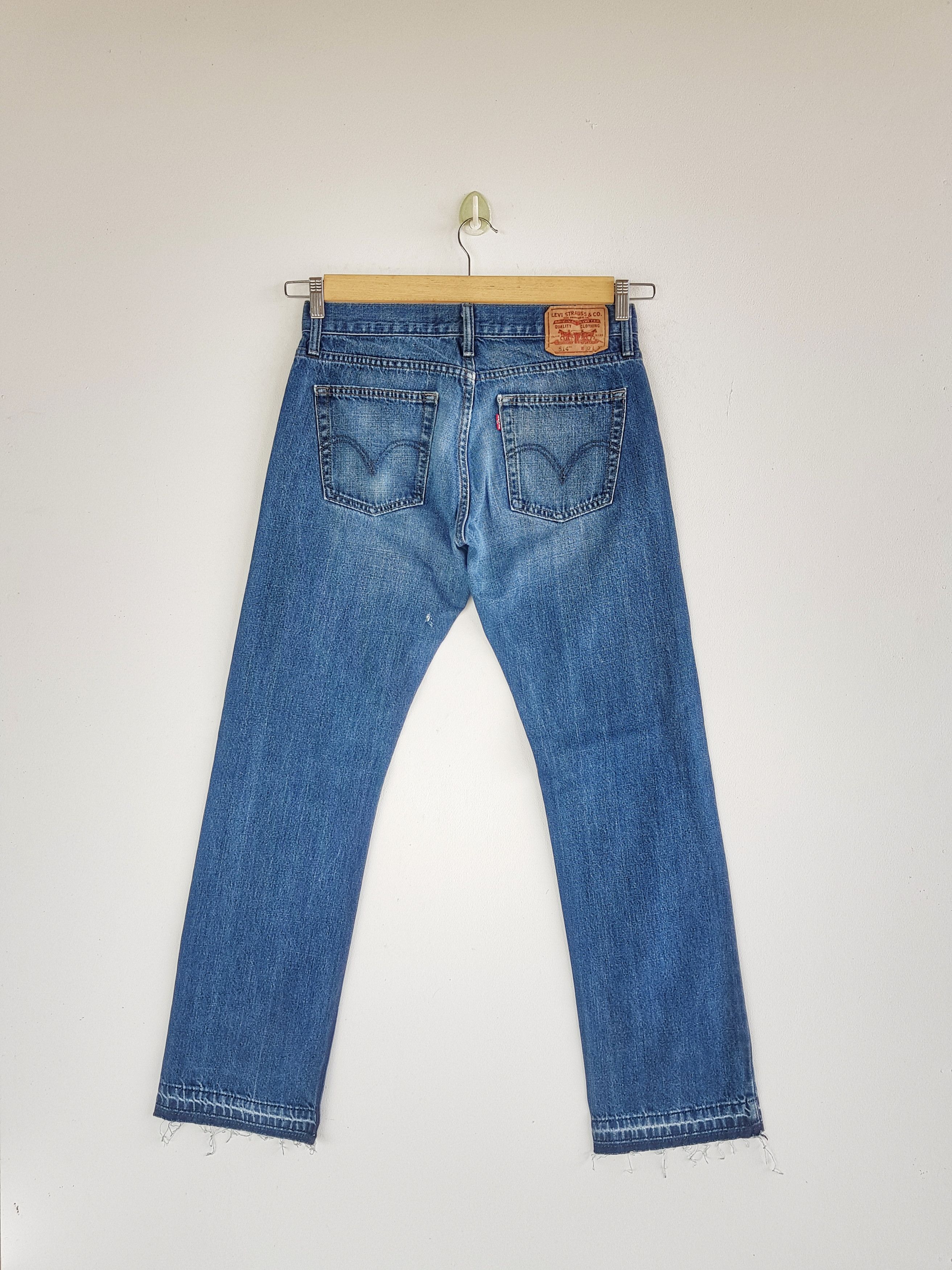 Levi's Vintage Levis 514 Released Hem Jeans Levi's Faded Denim Size US 30 / EU 46 - 2 Thumbnail