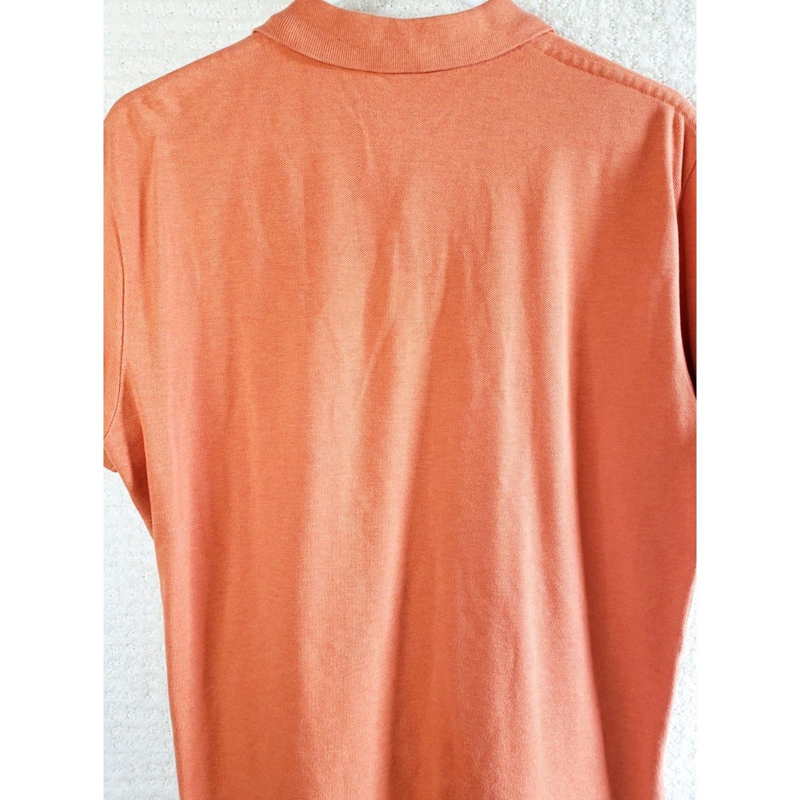Polo Ralph Lauren Polo Ralph Lauren Polo Shirt Men M Short Sleeve Orange Melon Pony Logo Classic Fit Size US M / EU 48-50 / 2 - 7 Thumbnail