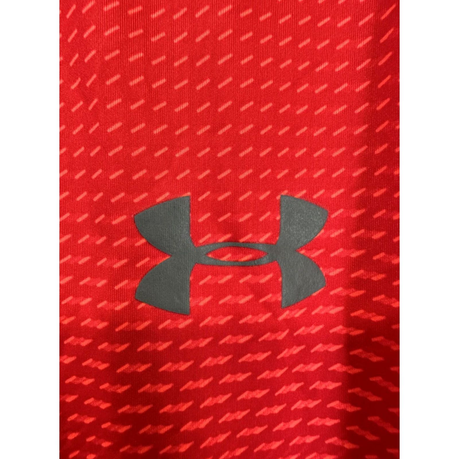 Under Armour UNDER ARMOUR 2018 MEN TRAINING COMPRESSION HEATGEAR SHIRT JERSEY ORIGINAL SIZE L RED Short Sleeve Crew Neck Jersey Crossfit T-Shirt Mens 2018 HeatGear Size US L / EU 52-54 / 3 - 6 Thumbnail