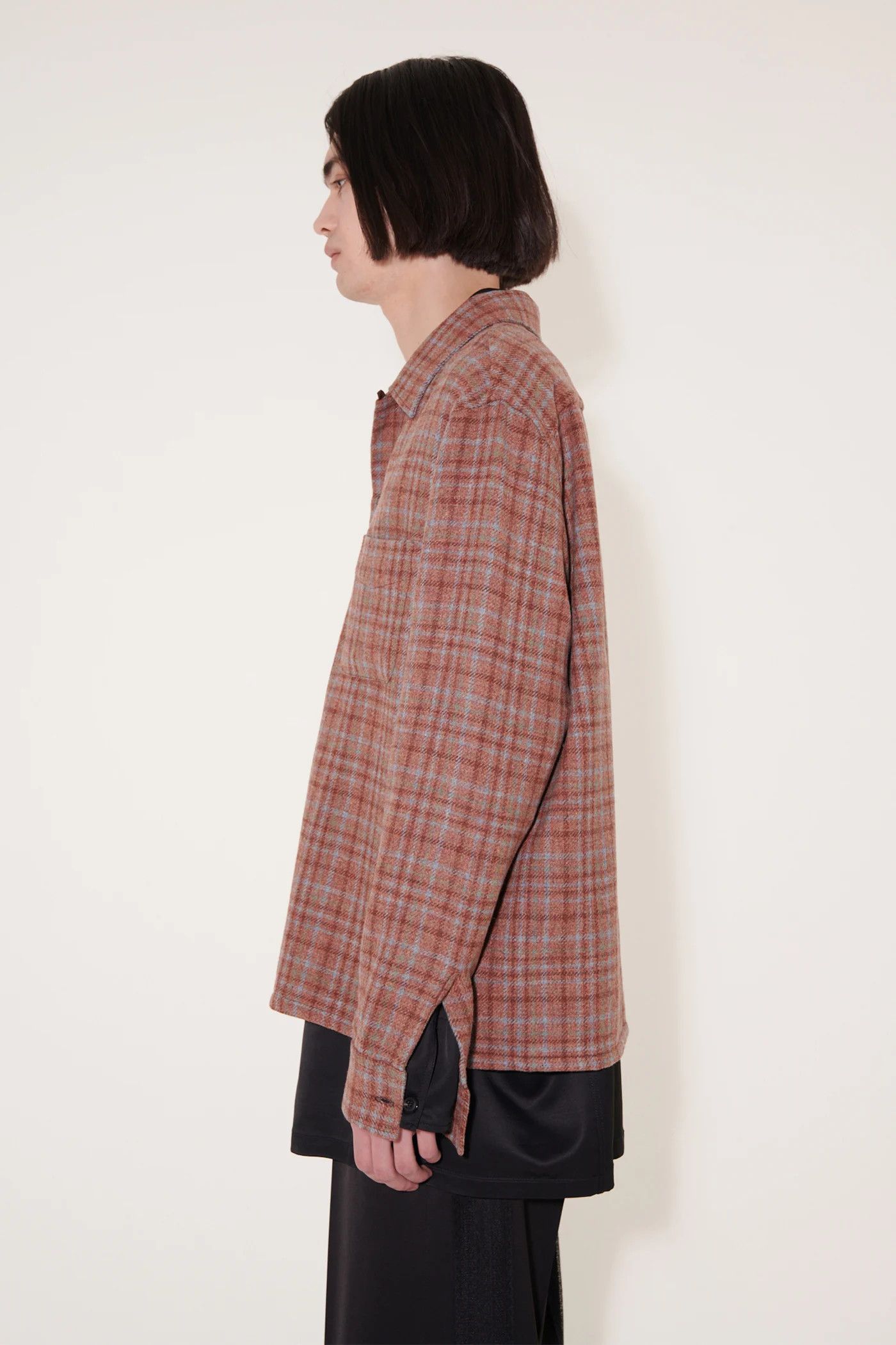 Our Legacy Red Heusaen check shirt Size US S / EU 44-46 / 1 - 2 Thumbnail