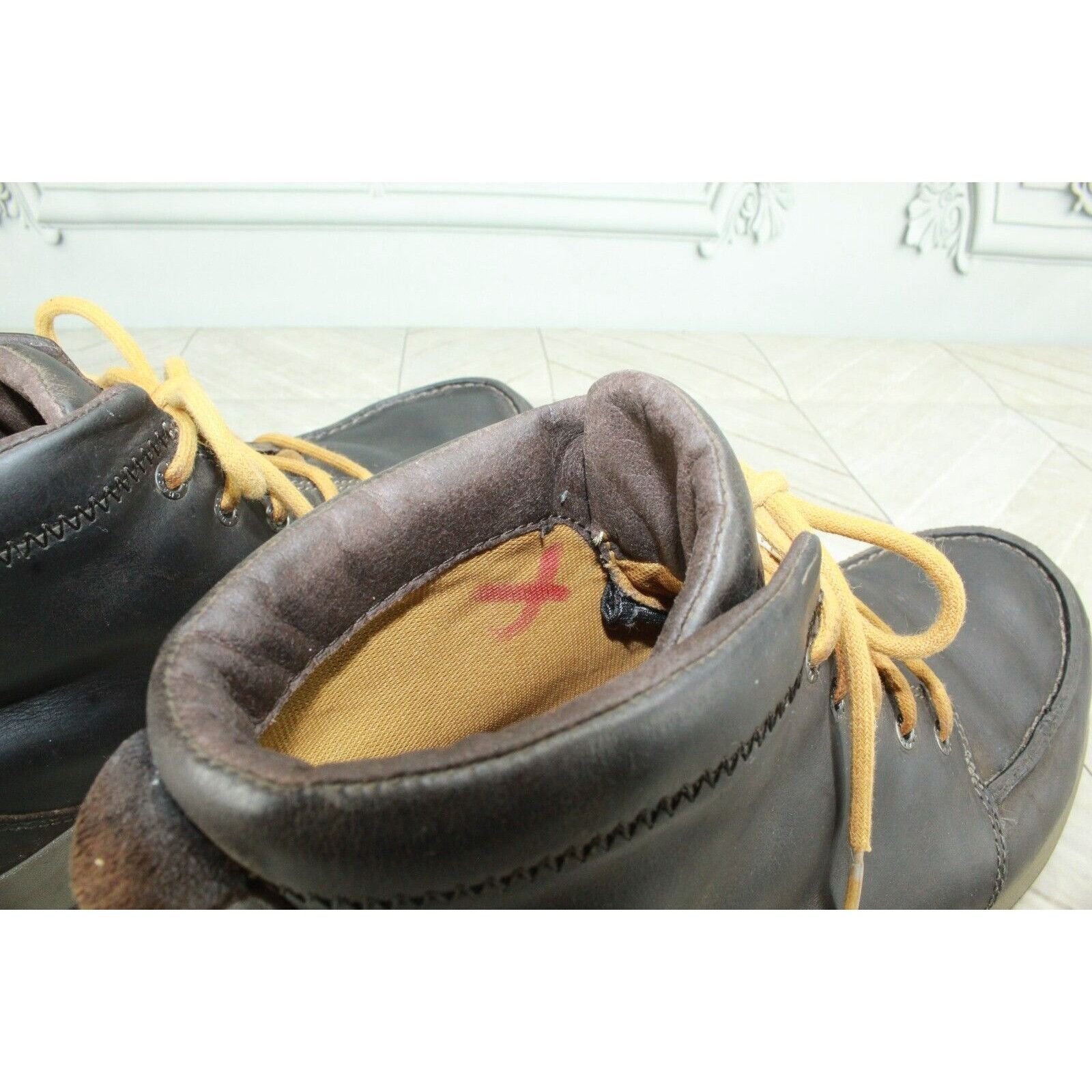Chaco × Leather Chaco Men's Leather Waterproof Ankle Chukka Boots Size US 8.5 / EU 41-42 - 8 Thumbnail