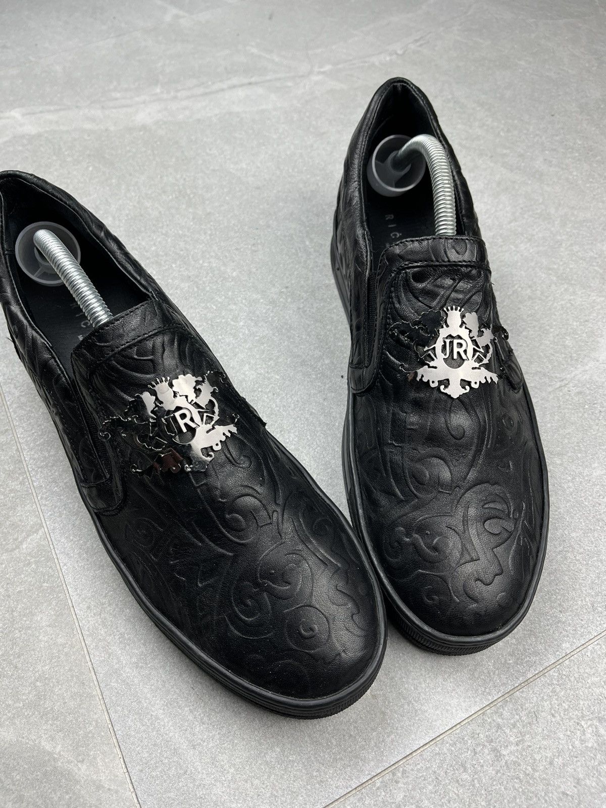 John Richmond John Richmond leather slip on casual formal shoes Size US 8.5 / EU 41-42 - 1 Thumbnail