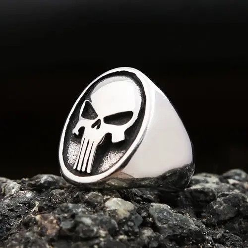 Other Punisher Skull Ring ( size 7-13 ) Size ONE SIZE - 4 Thumbnail