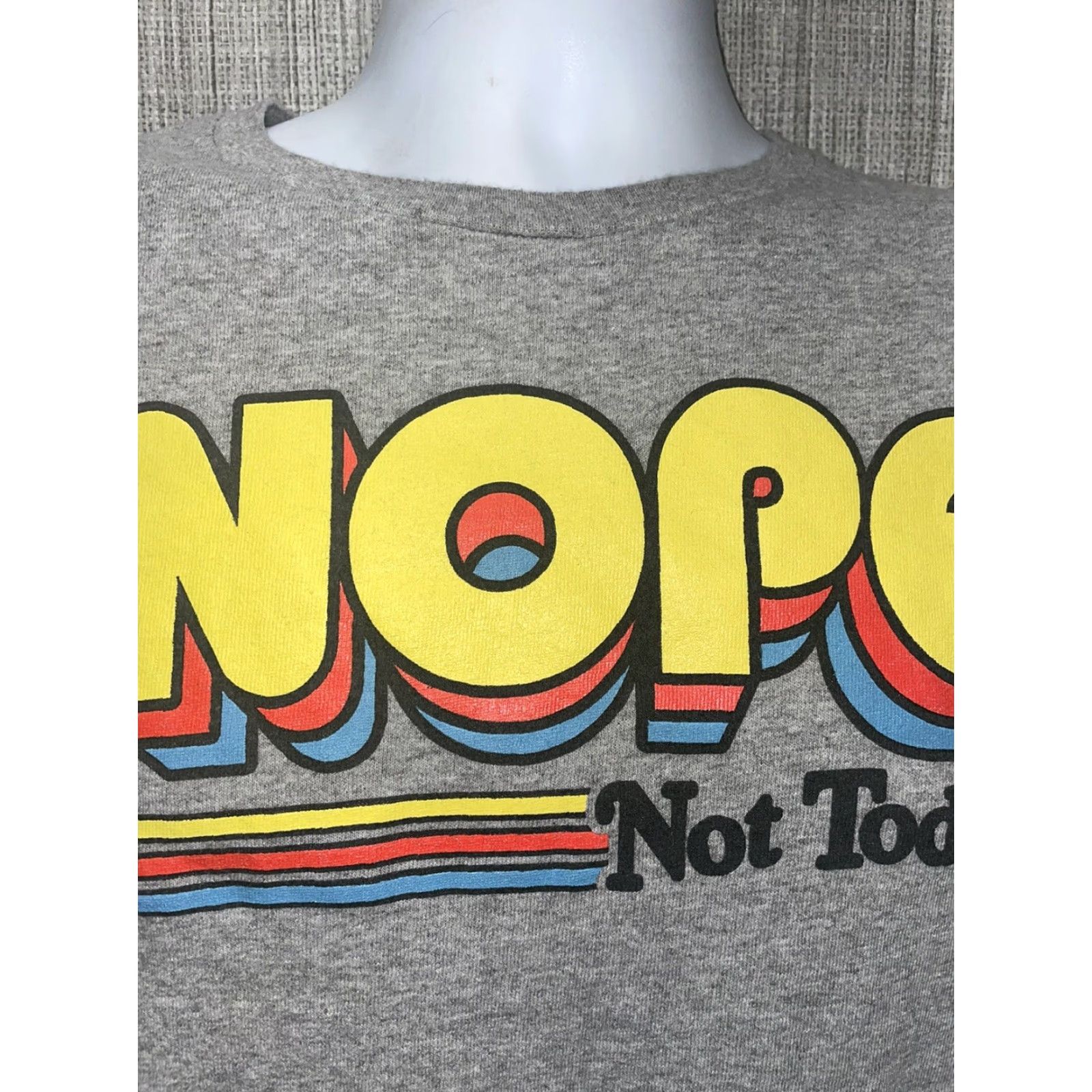 Vintage Dom T-Shirt Grey Graphic Cotton Blend Mens XL Size US XL / EU 56 / 4 - 2 Thumbnail