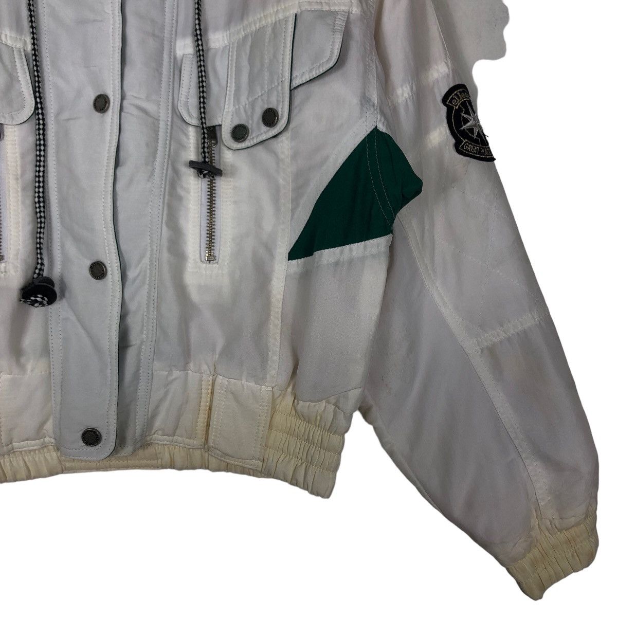 Japanese Brand 🔥Vintage Bomber Jacket Ski Wear Ellesse By Goldwin Japan Size US M / EU 48-50 / 2 - 8 Thumbnail
