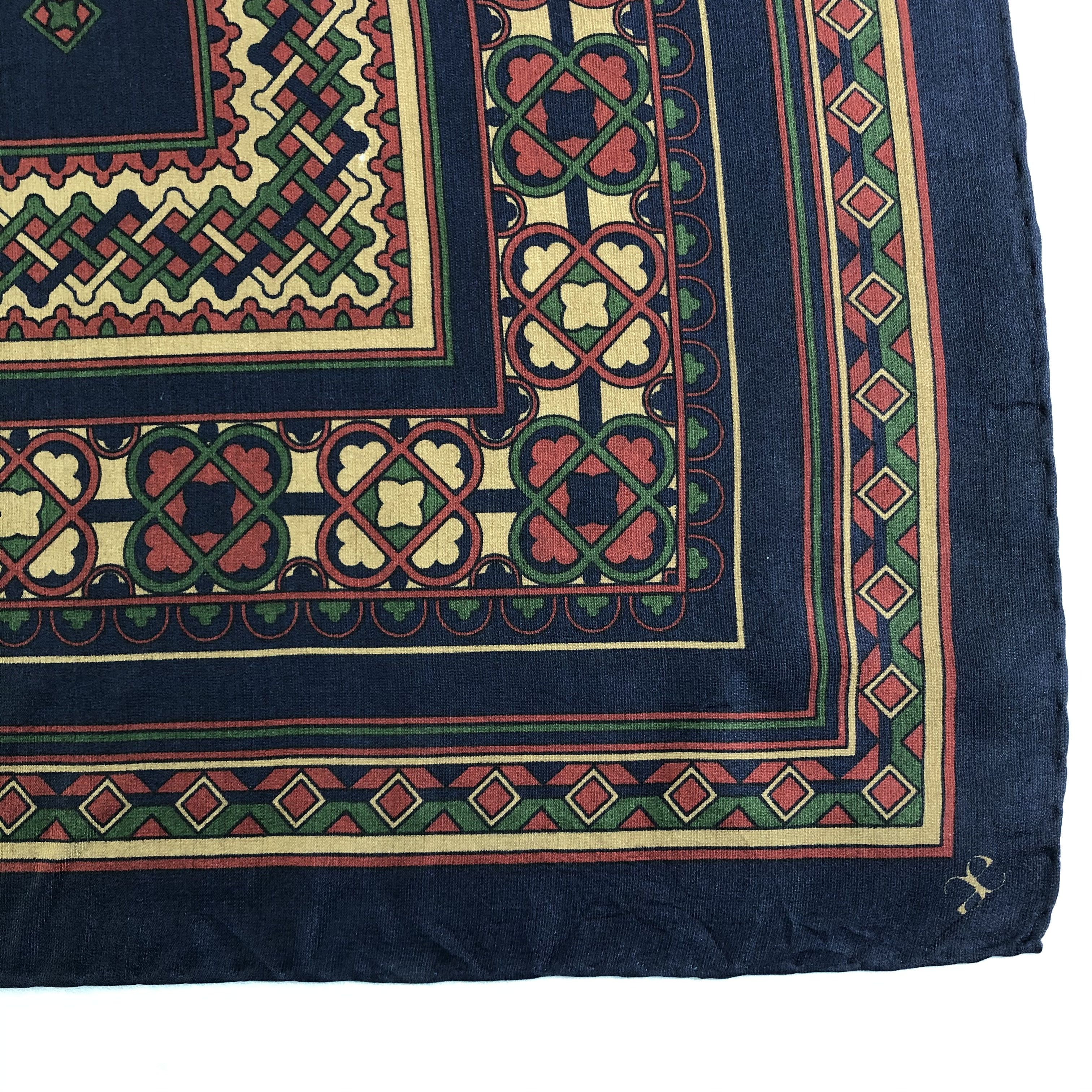 Vintage Vintage Elegance Creations Silk Scarf Size ONE SIZE - 4 Thumbnail