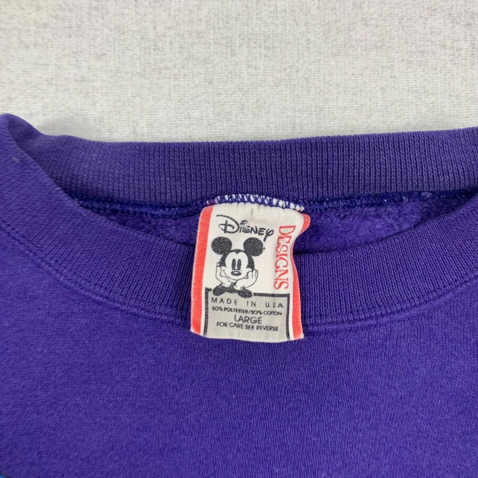 Disney Wizard Mickey Mouse Disney World 25th Anverversary Sweater L Size US L / EU 52-54 / 3 - 4 Thumbnail