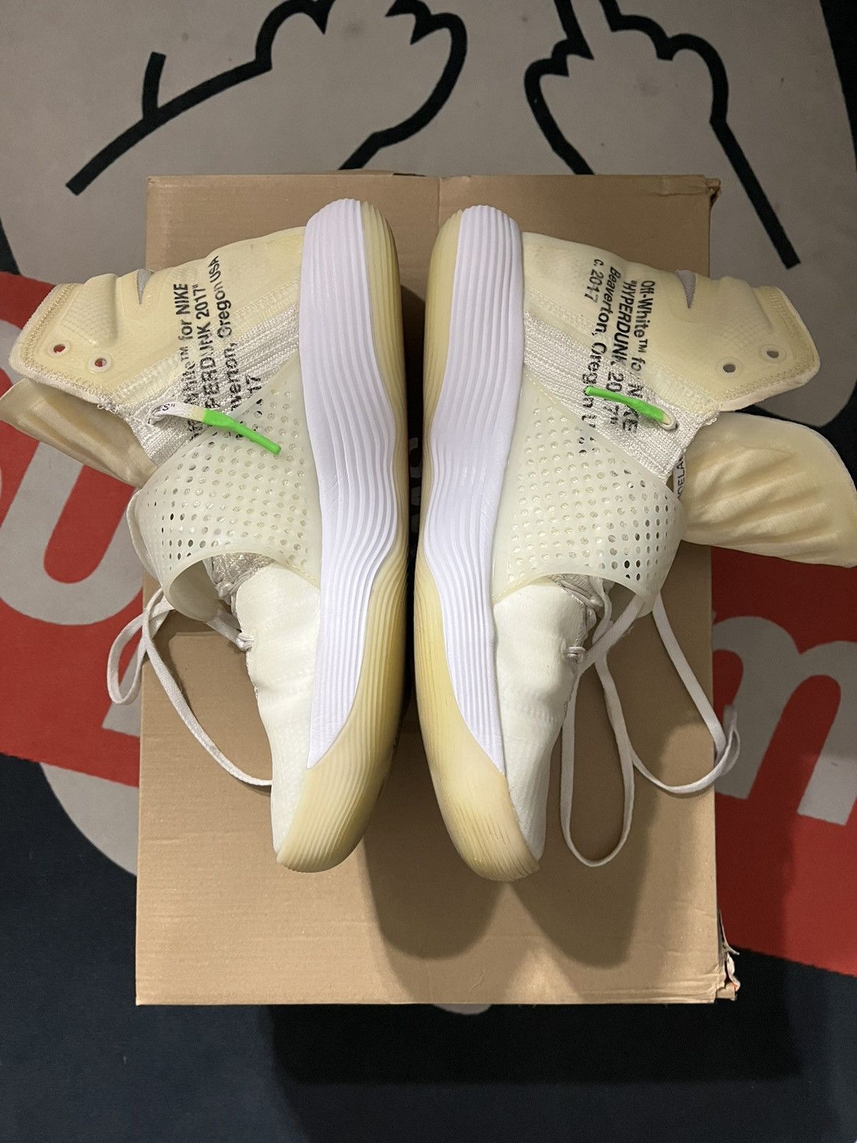 Off-White Off White Nike Hyperdunk OG “The Ten” Size US 11 / EU 44 - 3 Thumbnail