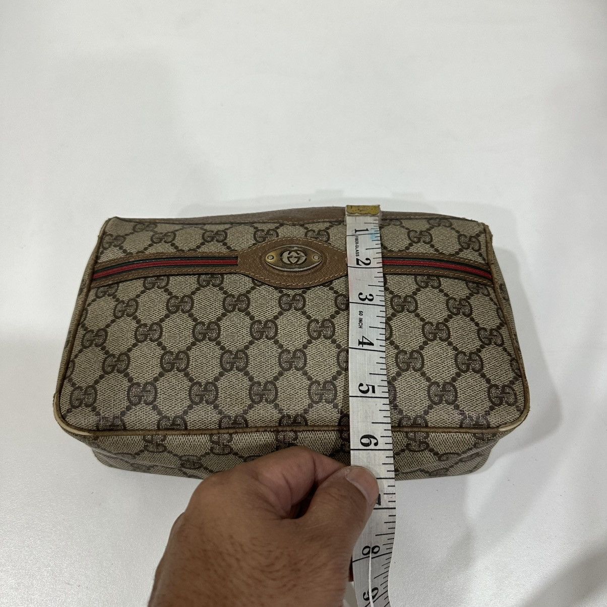 Gucci ‼️YES‼️ GUCCI VINTAGE POUCH CLUTCH BAG MONOGRAM Size ONE SIZE - 7 Thumbnail