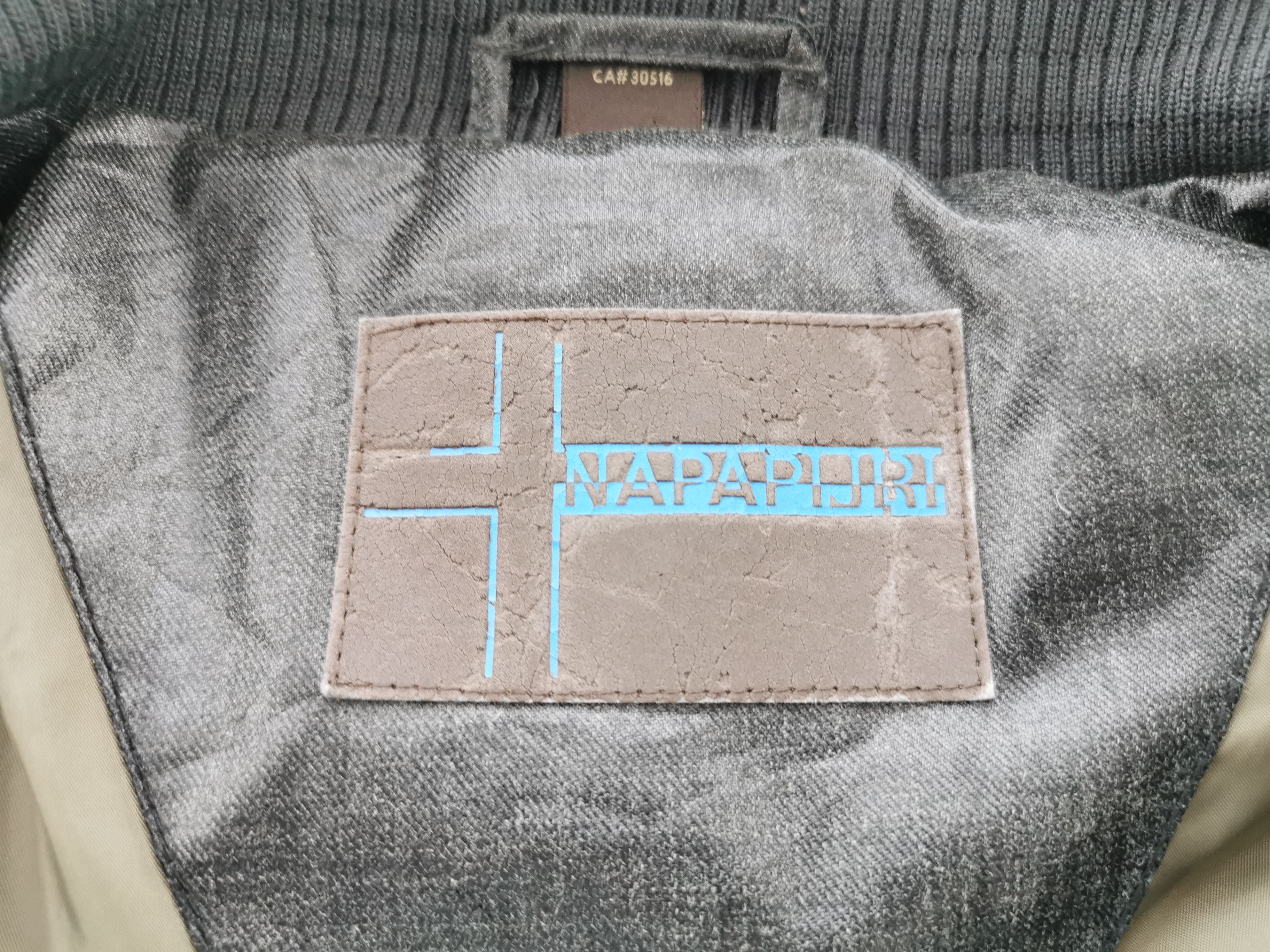 Napapijri Vintage Napapijri Pufferdown Wool Jacket Size M Size US M / EU 48-50 / 2 - 7 Thumbnail