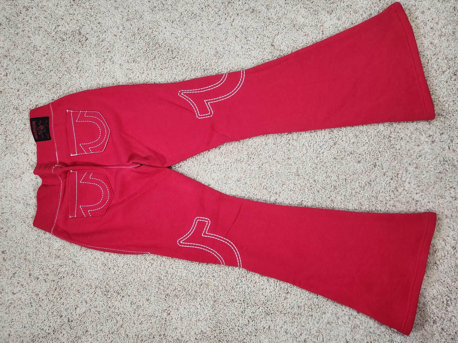 True Religion NEW True Religion Pull-On Flare Jeans Red Anniversary Small Size 28" / US 6 / IT 42 - 8 Thumbnail