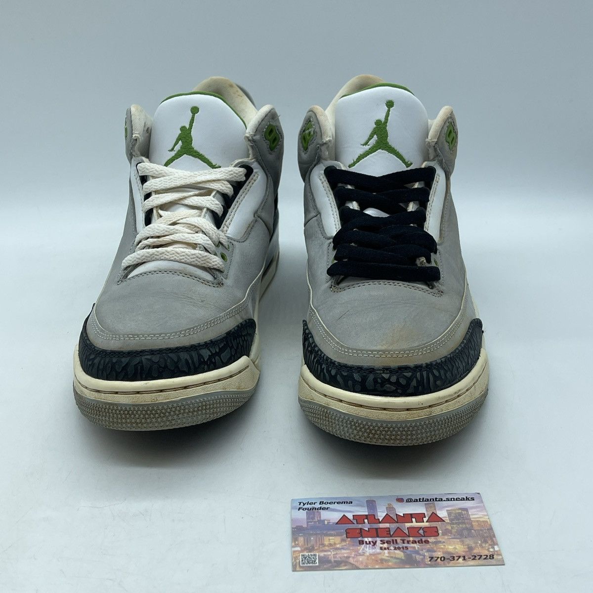 Jordan Brand Air Jordan 3 chlorophyll Size US 8.5 / EU 41-42 - 2 Thumbnail