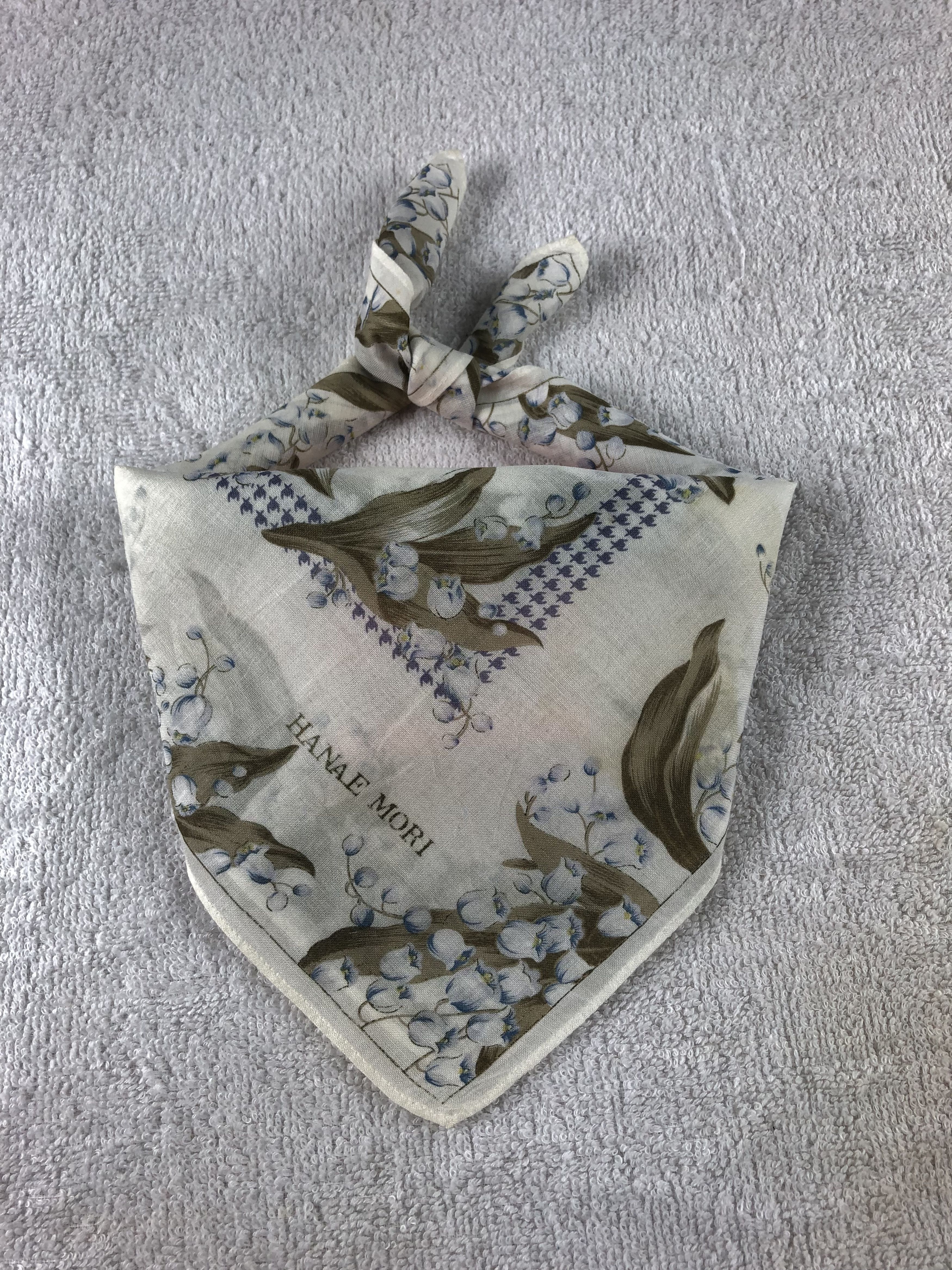 Hanae Mori × Japanese Brand × Vintage Hanae Mori Handkerchief / Bandana / Neckerchief Size ONE SIZE - 2 Thumbnail