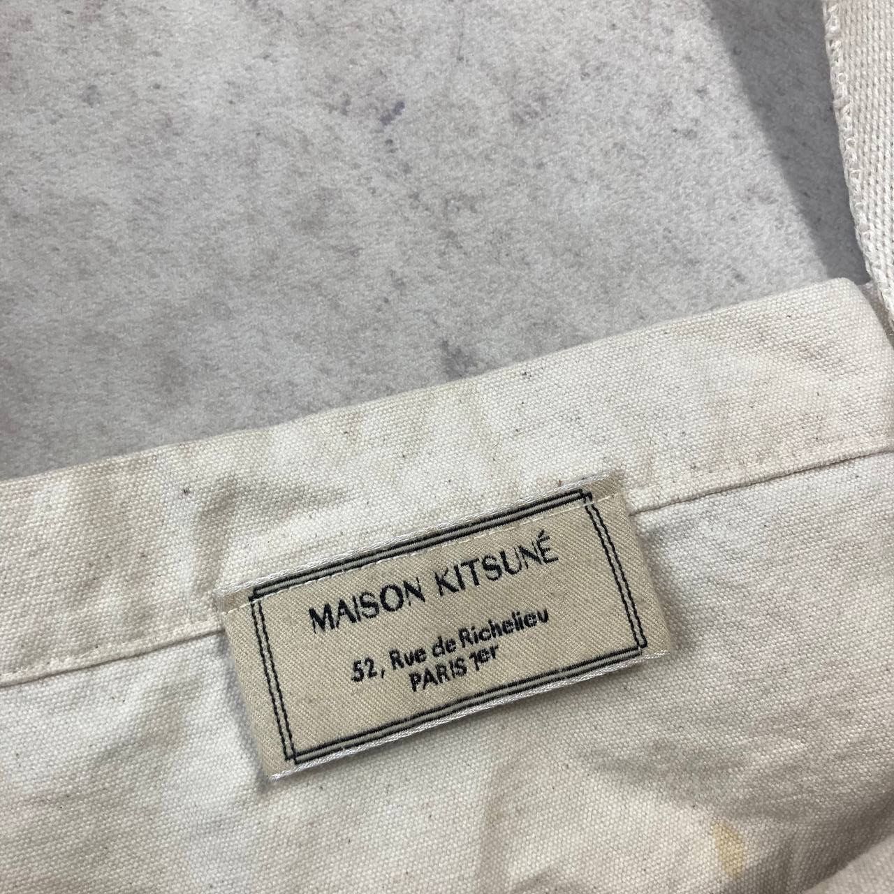 Maison Kitsune Maison Kitsune Tote Bag Size ONE SIZE - 4 Thumbnail