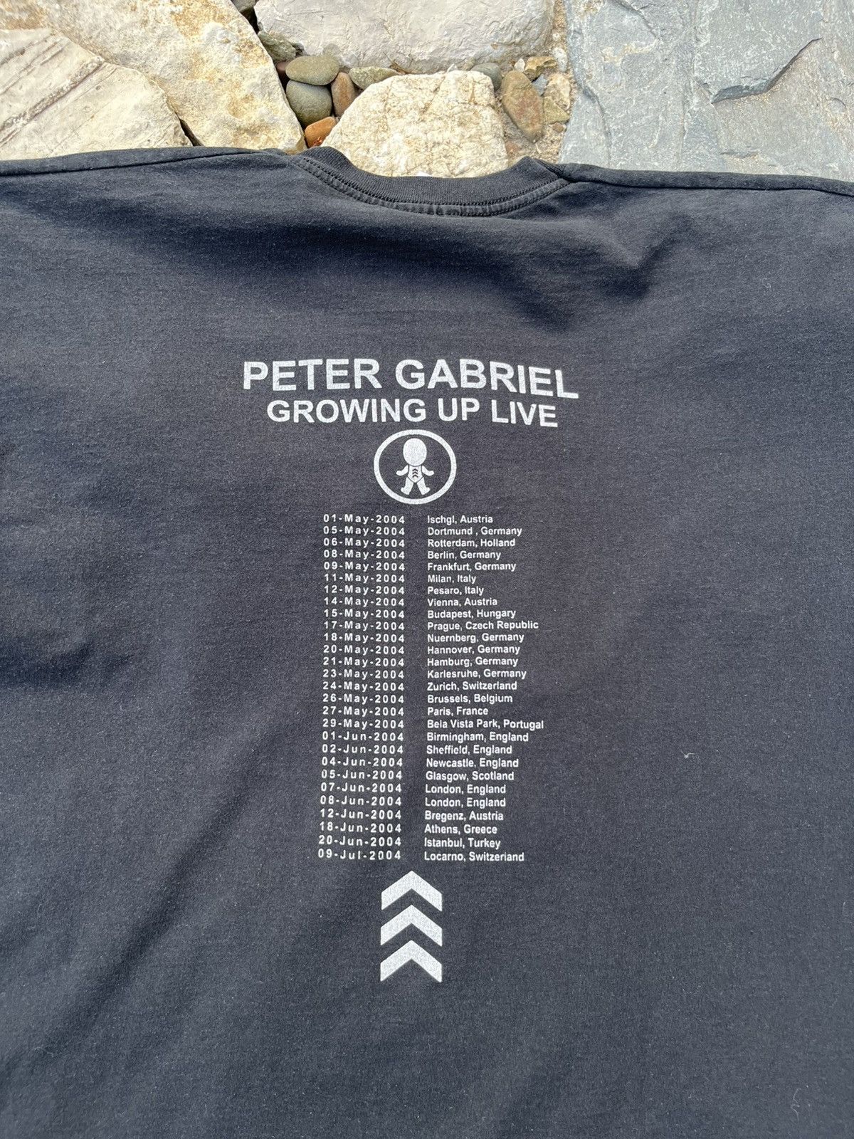 Band Tees × Vintage Vintage Peter Gabriel Growing up live tee 2004 tour t-shirt Size US L / EU 52-54 / 3 - 15 Thumbnail