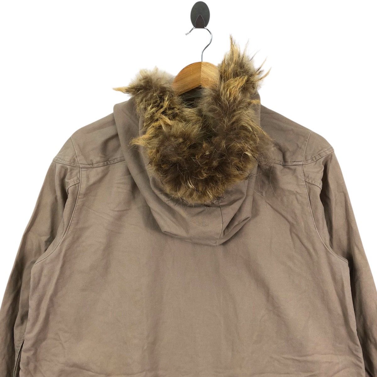 Japanese Brand × Tsumori Chisato Japanese Brand TSUMORI CHISATO Issey Miyake Fur Parka Jacket Size L / US 10 / IT 46 - 5 Thumbnail