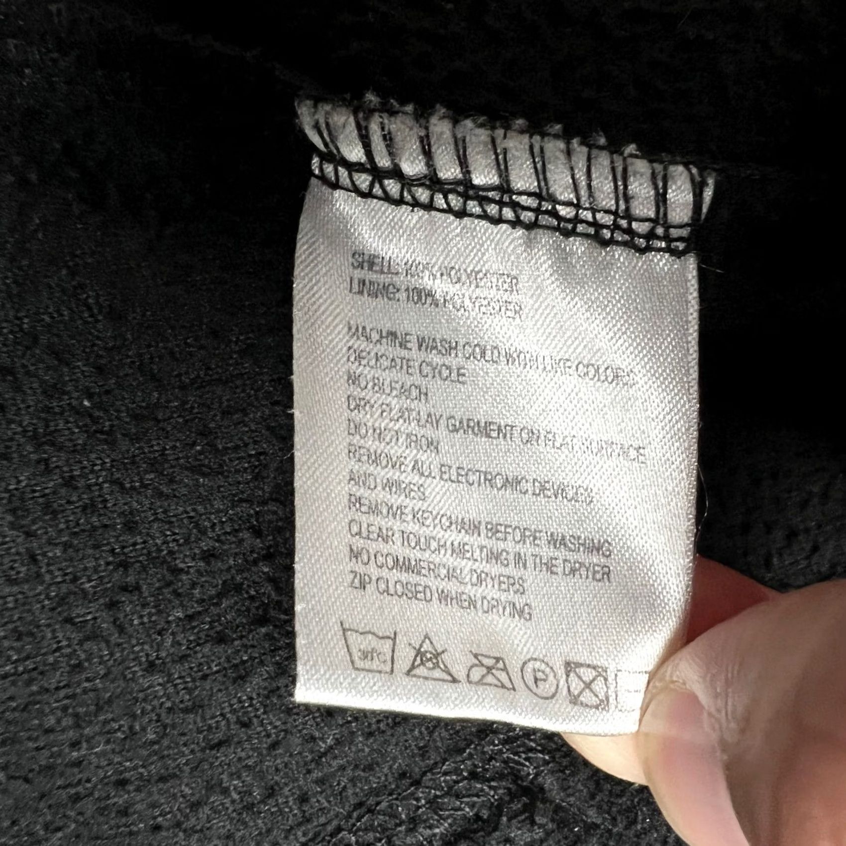 Vintage SCOTTeVEST Hoodie Fleece Full Zip Sweatshirt Jacket Large Mens Black Tec Travel Size US L / EU 52-54 / 3 - 5 Thumbnail