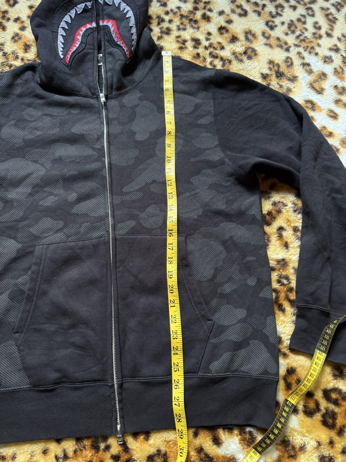 Bape Reflector Camo Shark Full Zip Hoodie Size US XL / EU 56 / 4 - 16 Thumbnail