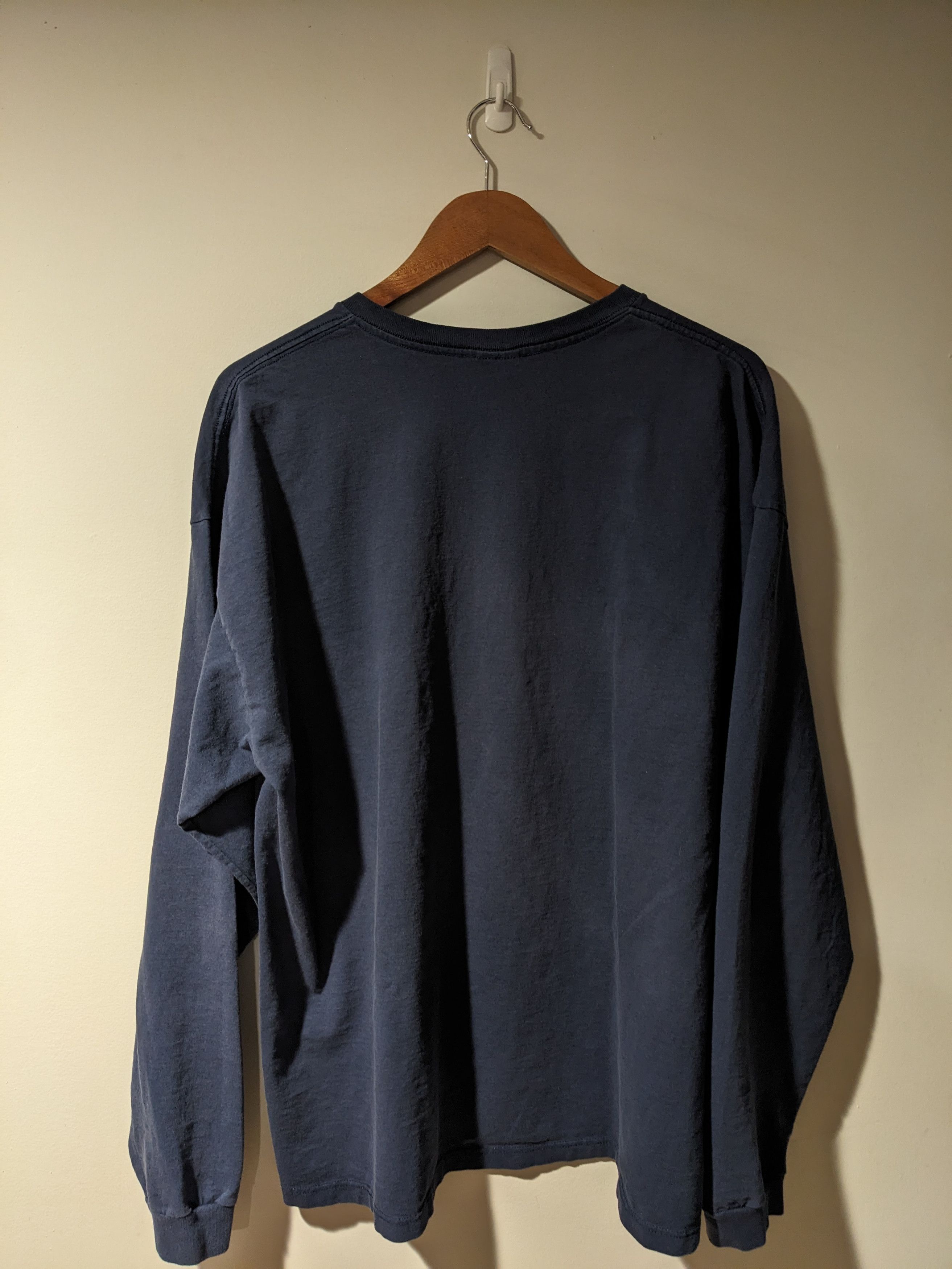 Nike × Vintage Vintage Y2K Nike Air Big Swoosh XX-Large Long-Sleeve T-Shirt Size US XXL / EU 58 / 5 - 8 Thumbnail