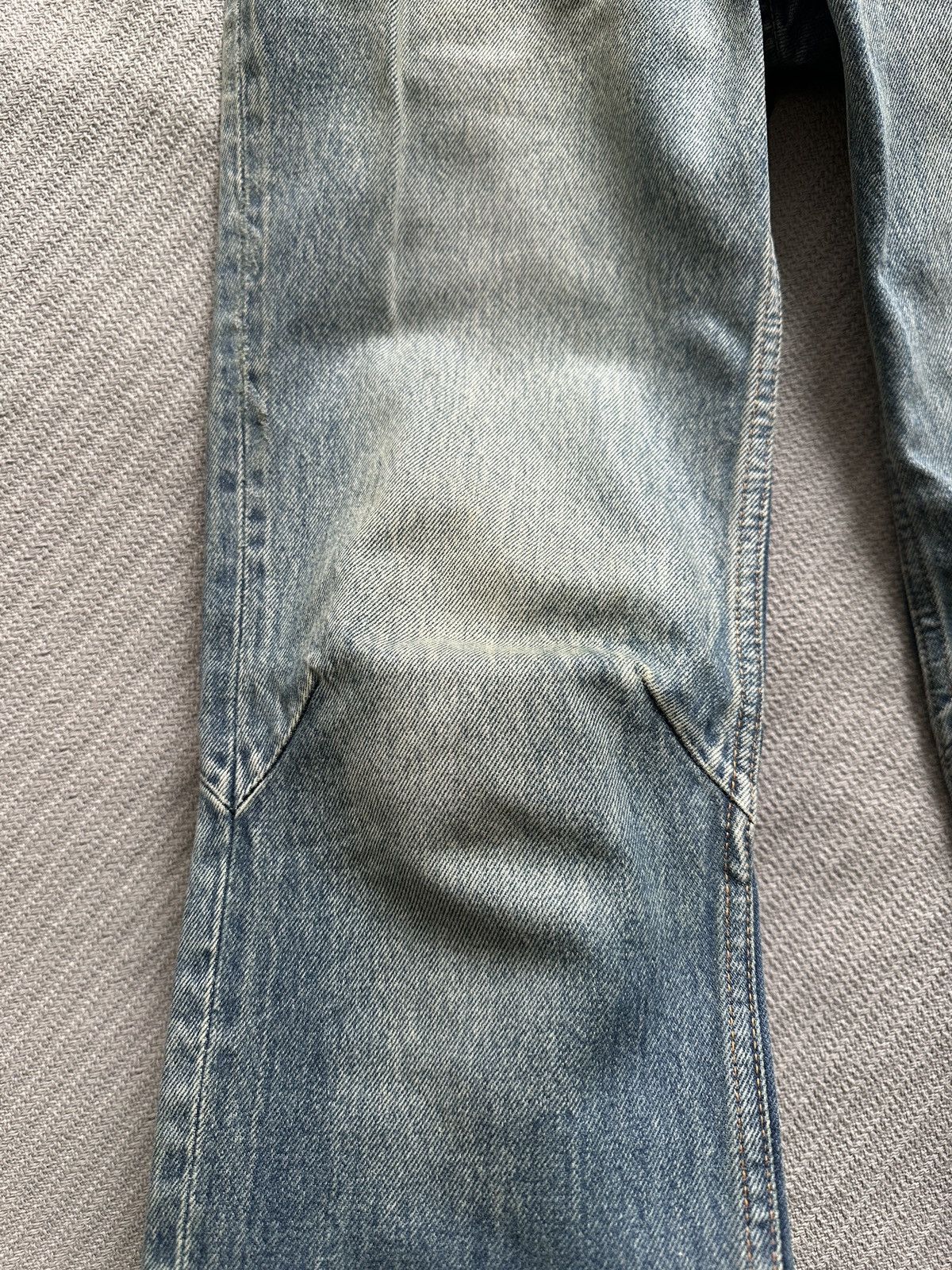 Balenciaga 360 Show Darted Coated Jeans Size US 31 - 3 Thumbnail